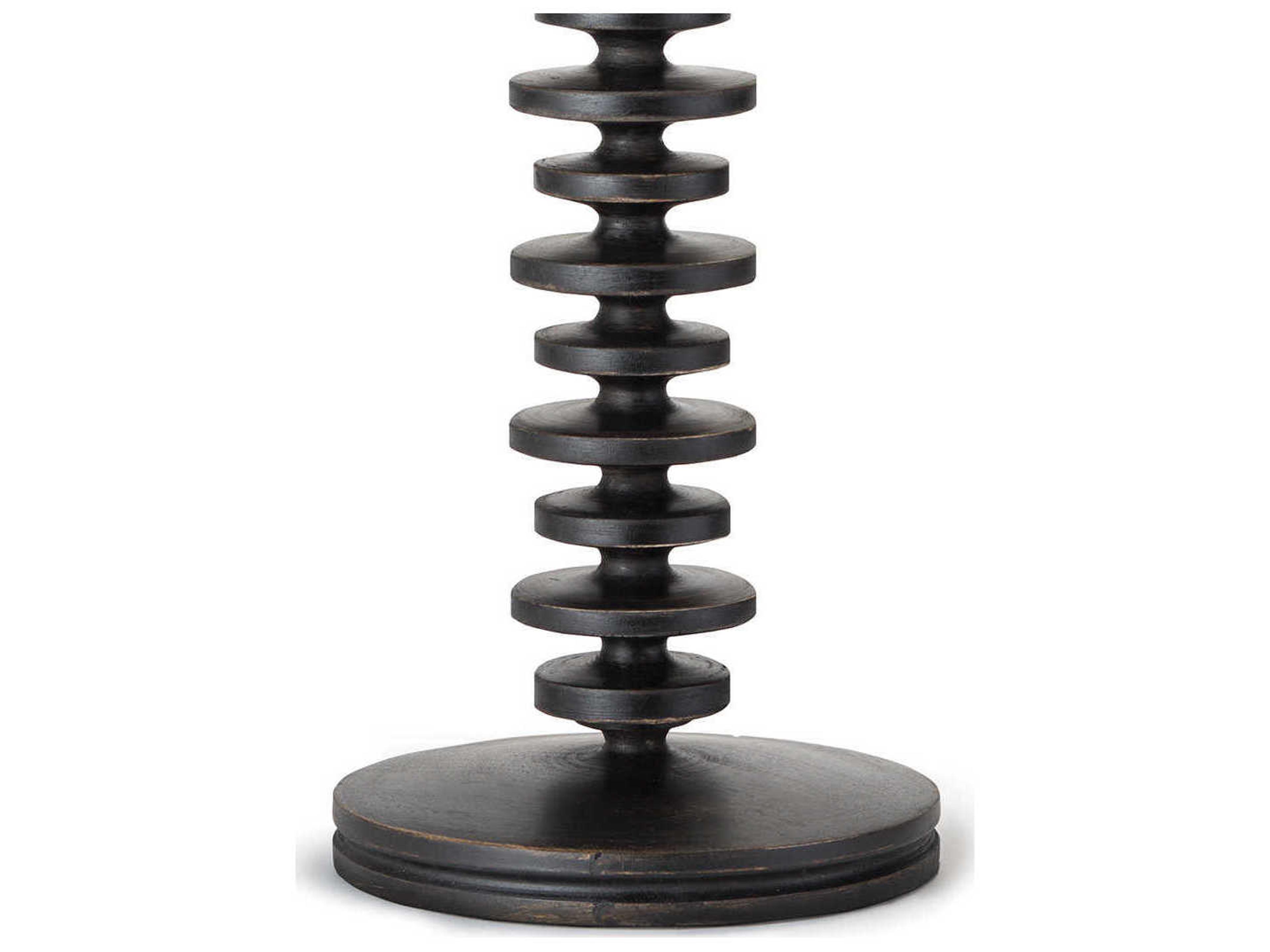 Regina Andrew Fishbone Ebony Black Buffet Lamp