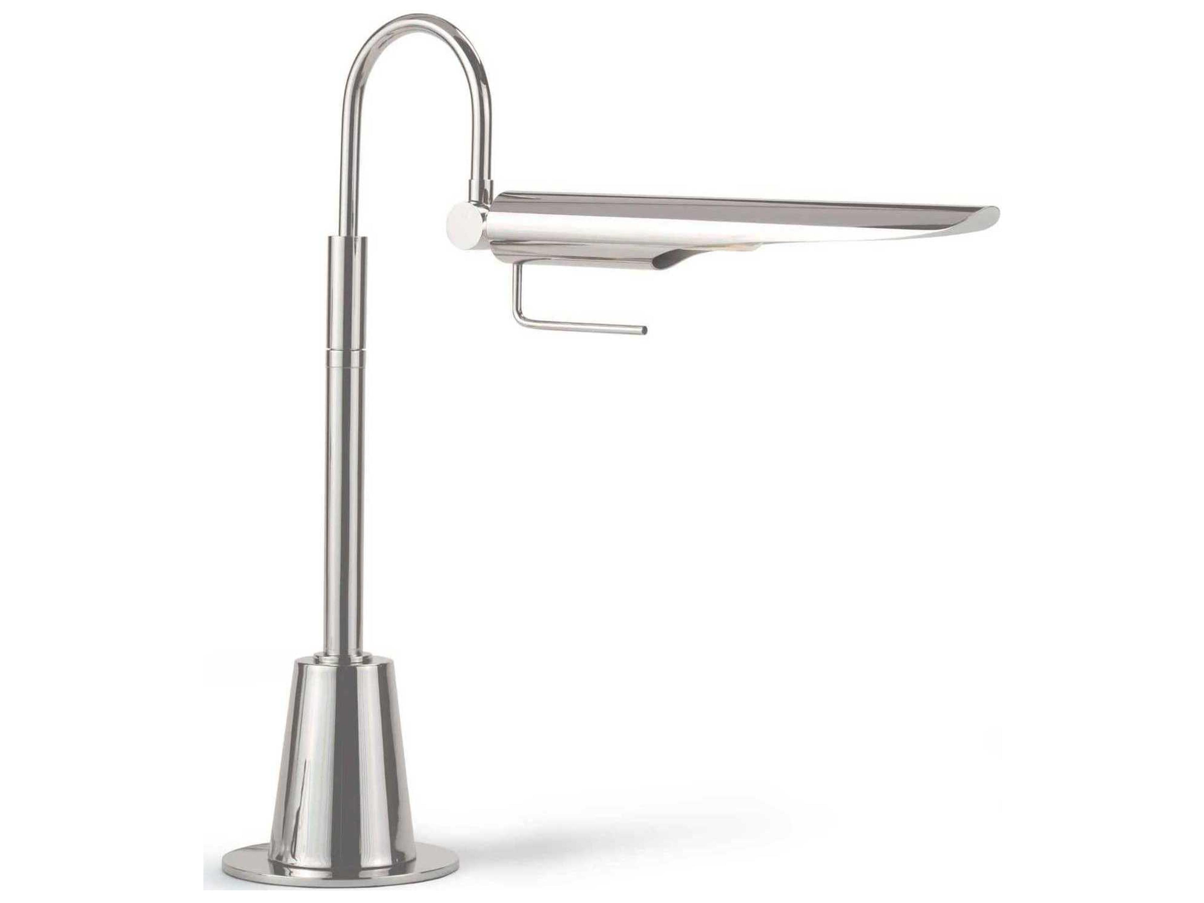 Regina Andrew Raven Polished Nickel Desk Lamp