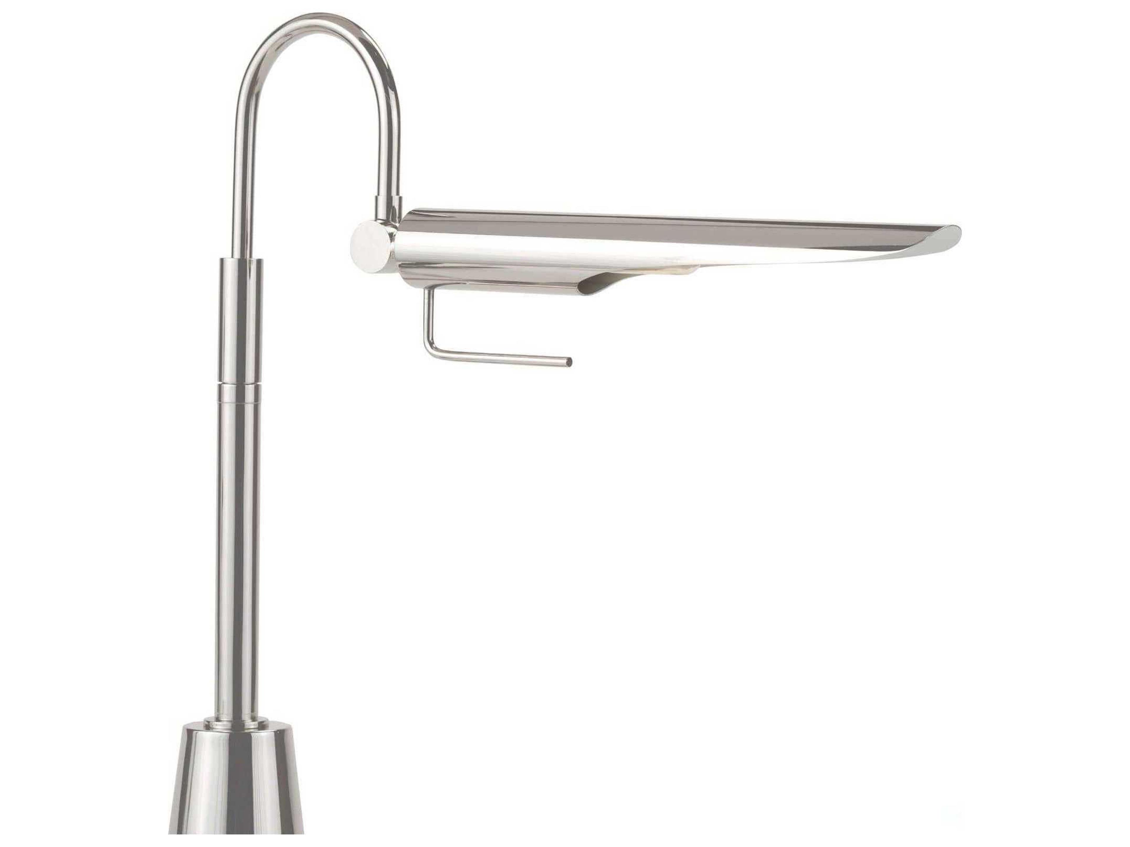 Regina Andrew Raven Polished Nickel Desk Lamp