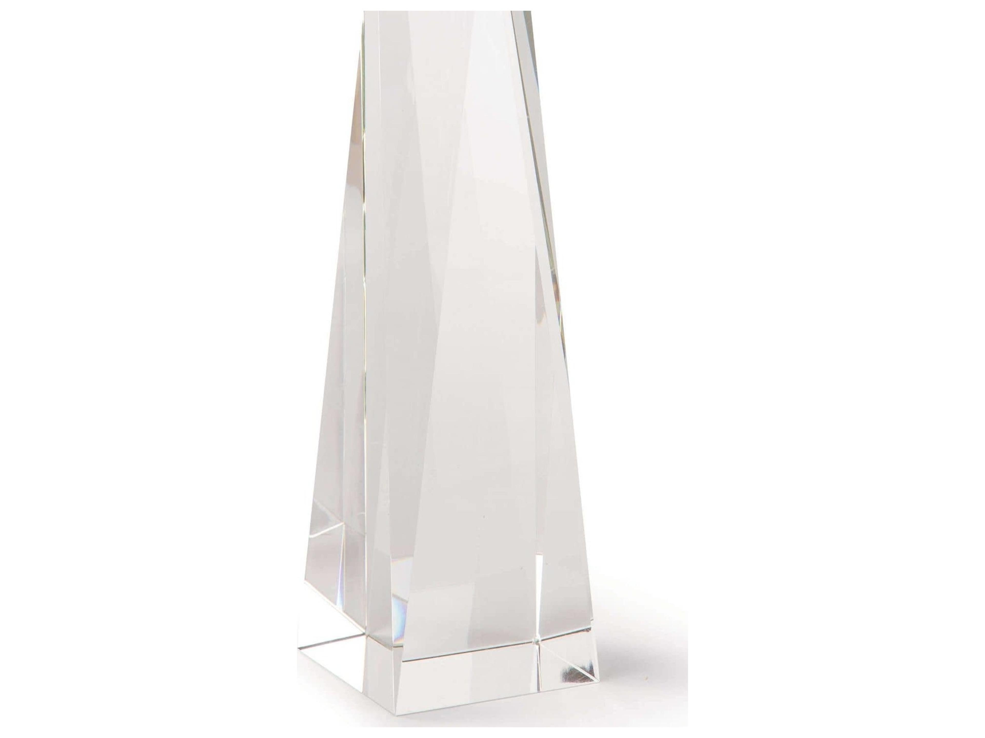 Regina Andrew Angelica Crystal Clear Linen Buffet Lamp