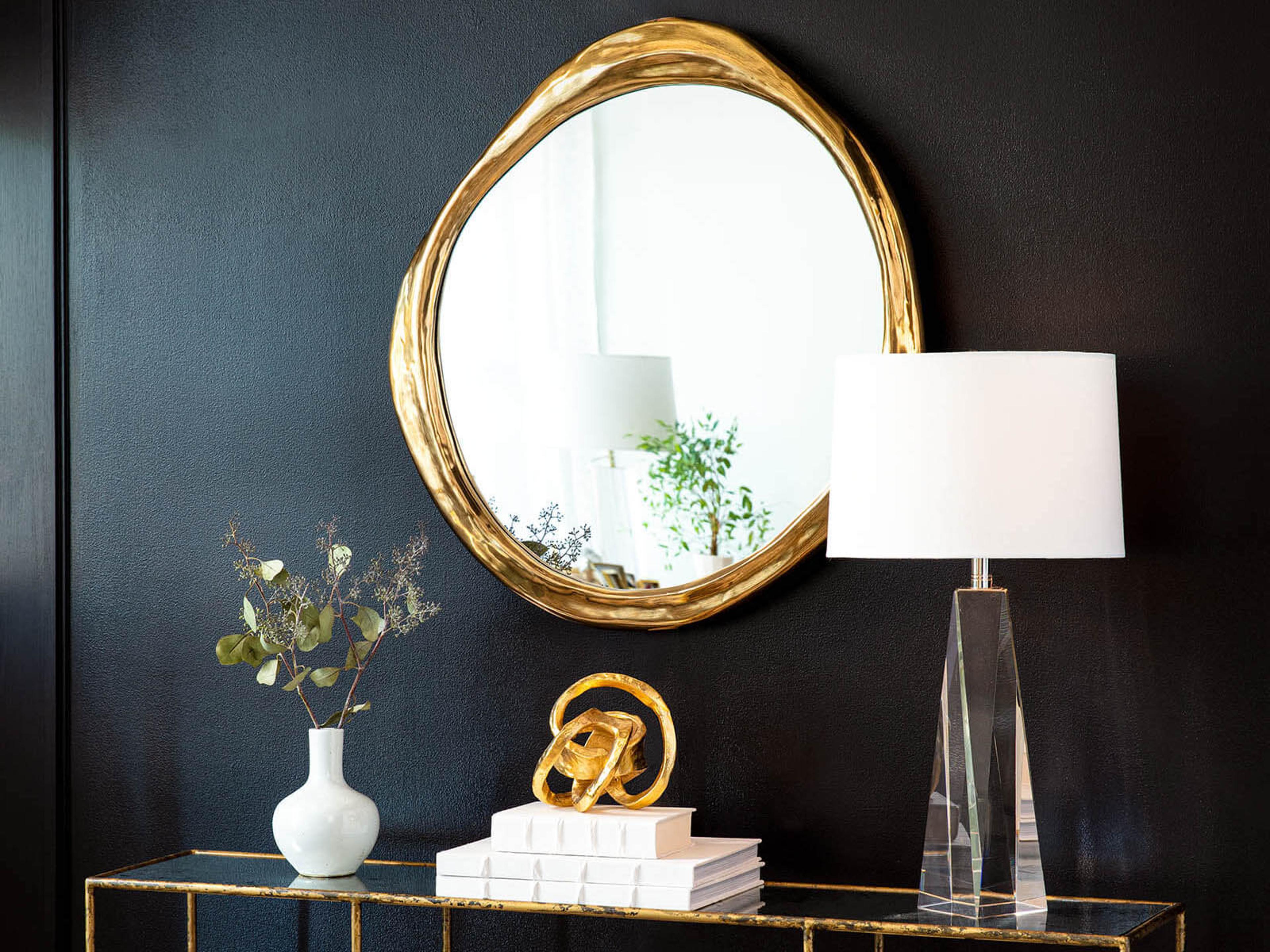 Regina Andrew Angelica Crystal Clear Linen Buffet Lamp