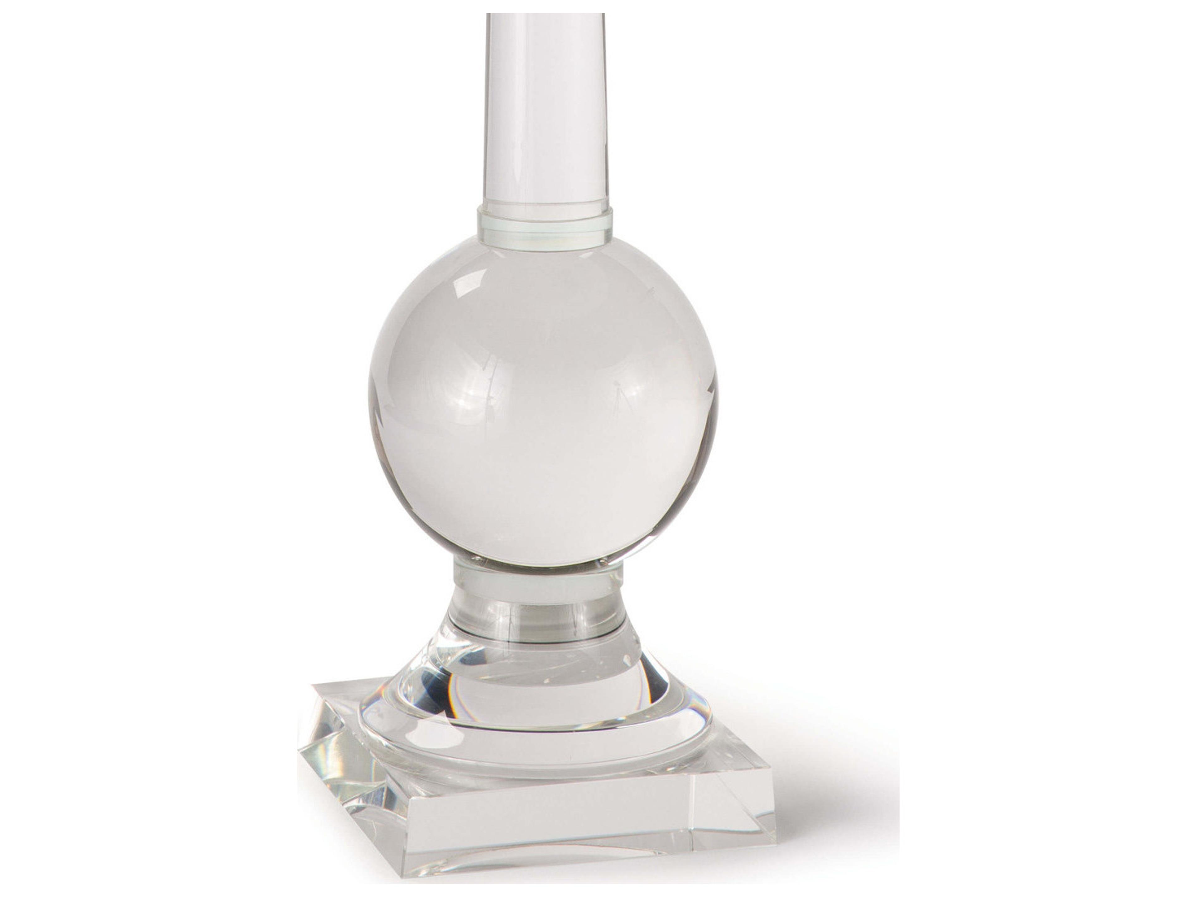 Regina Andrew Stowe Crystal Clear Linen Gold Buffet Lamp