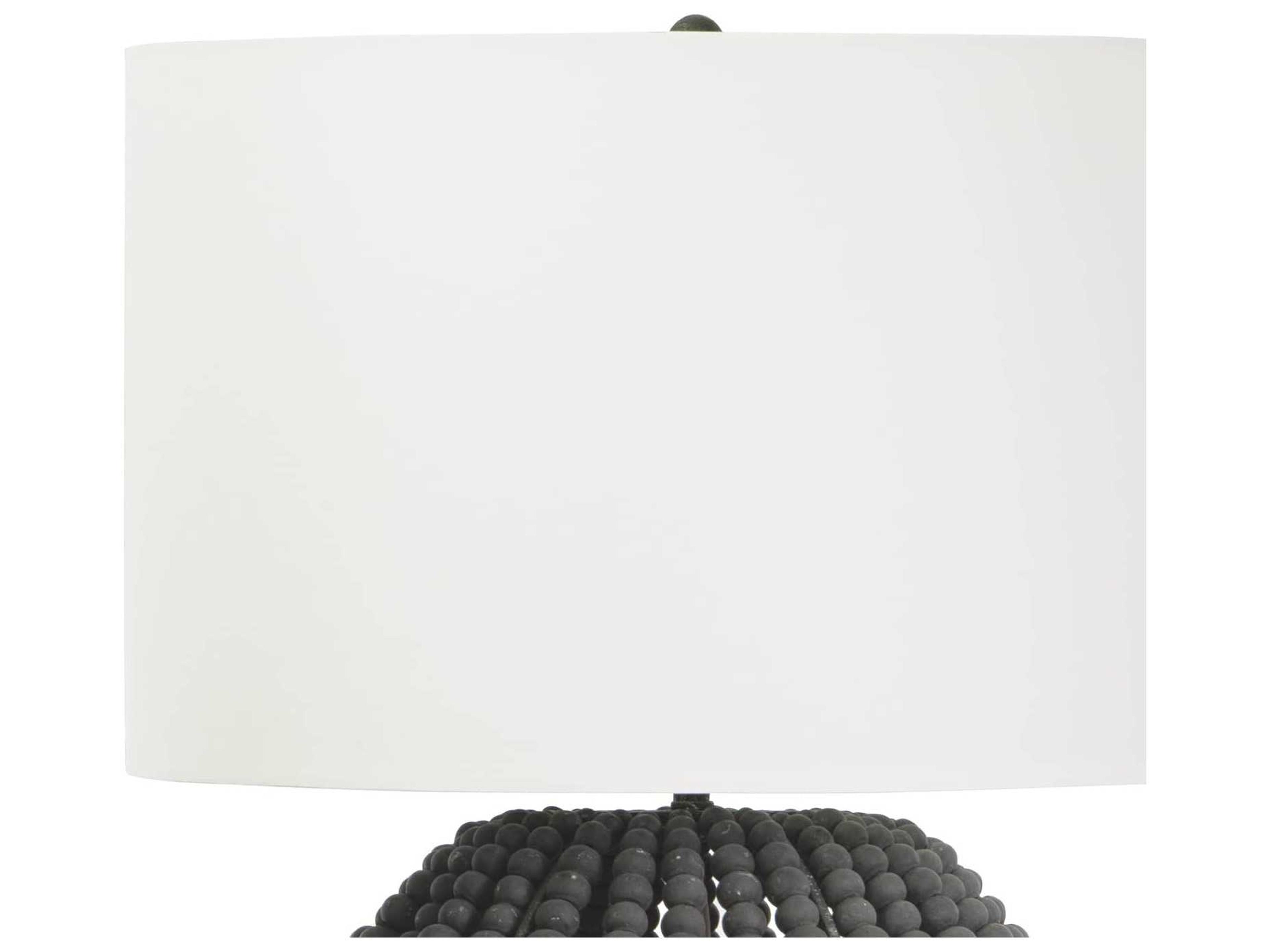 Regina Andrew Tropez Grey Linen Buffet Lamp