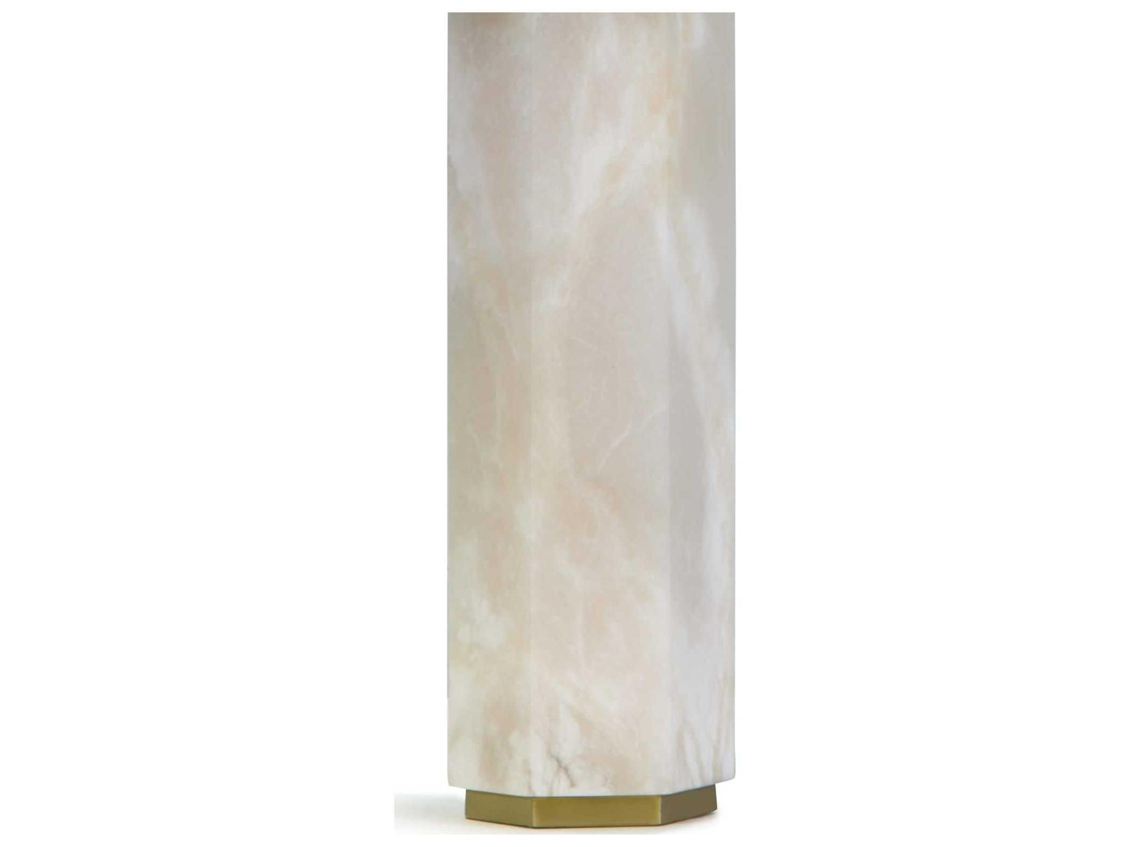 Regina Andrew Gear Natural Linen White Buffet Lamp