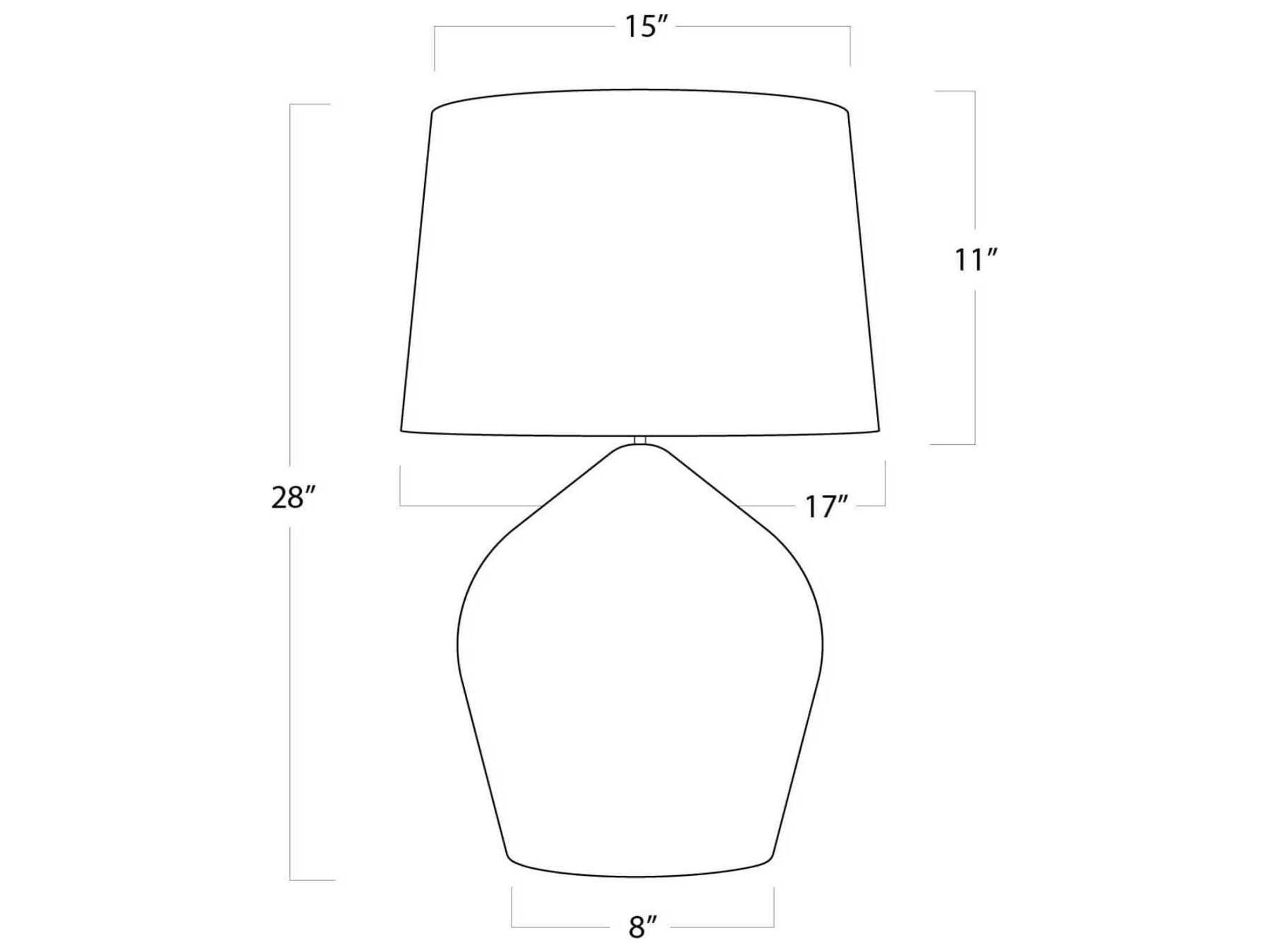 Regina Andrew Georgian Black Polished Brass Buffet Lamp