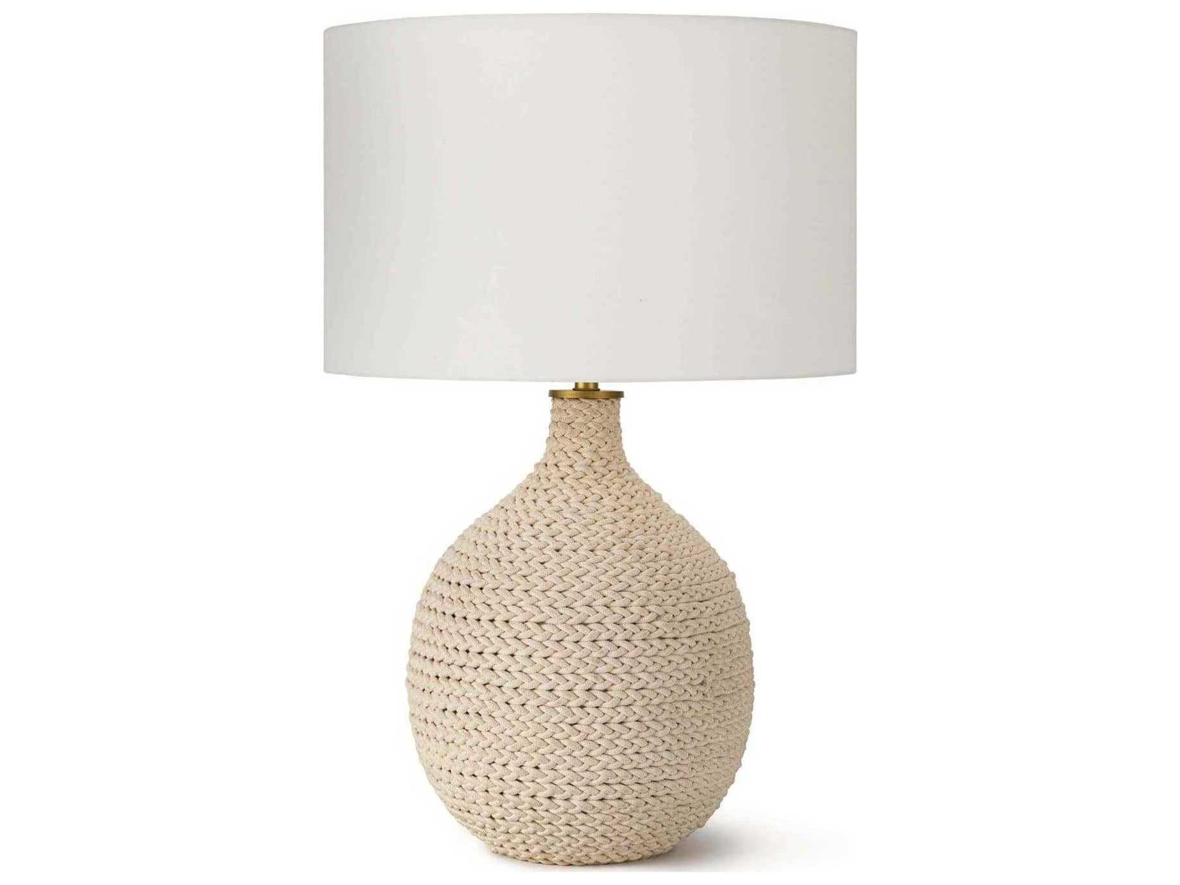 Biscayne Table Lamp Natural Rope