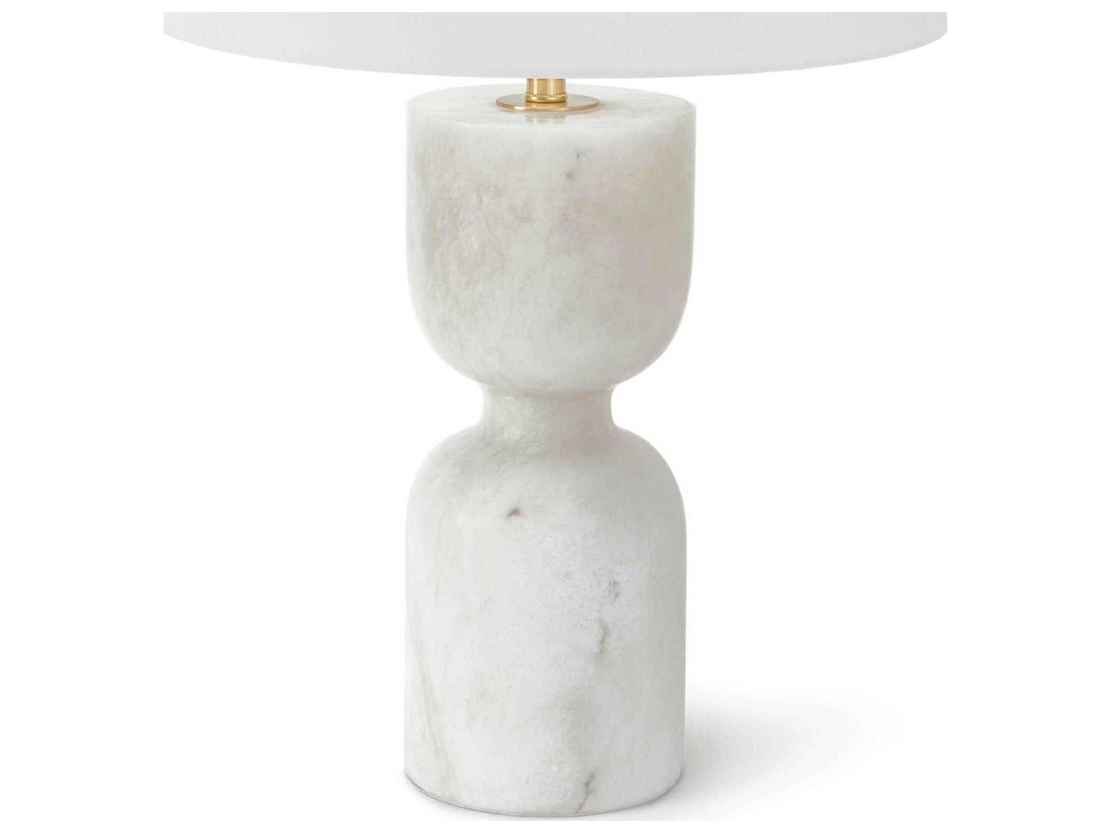 Regina Andrew Natural Stone White Buffet Lamp