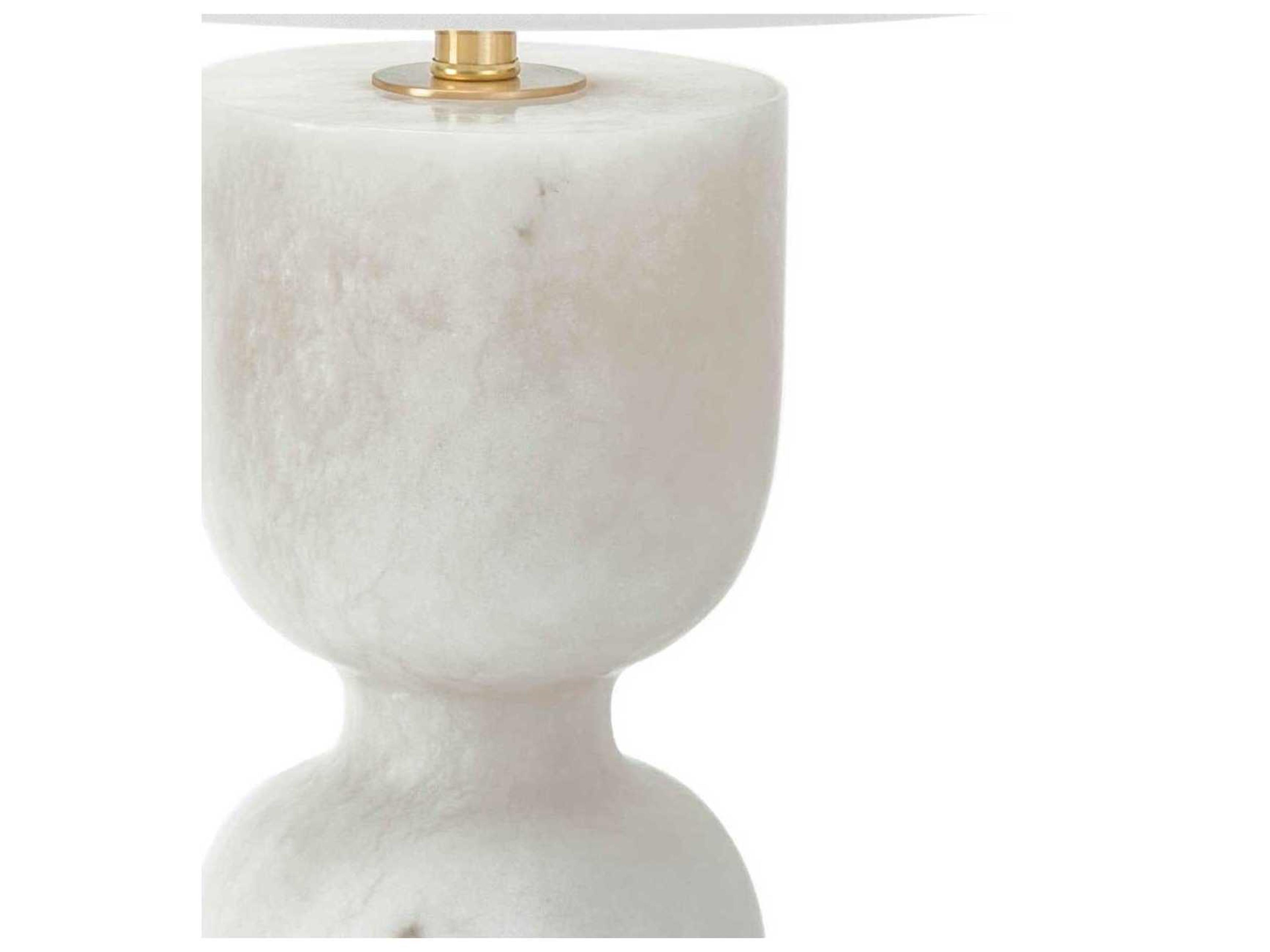 Regina Andrew Natural Stone White Buffet Lamp
