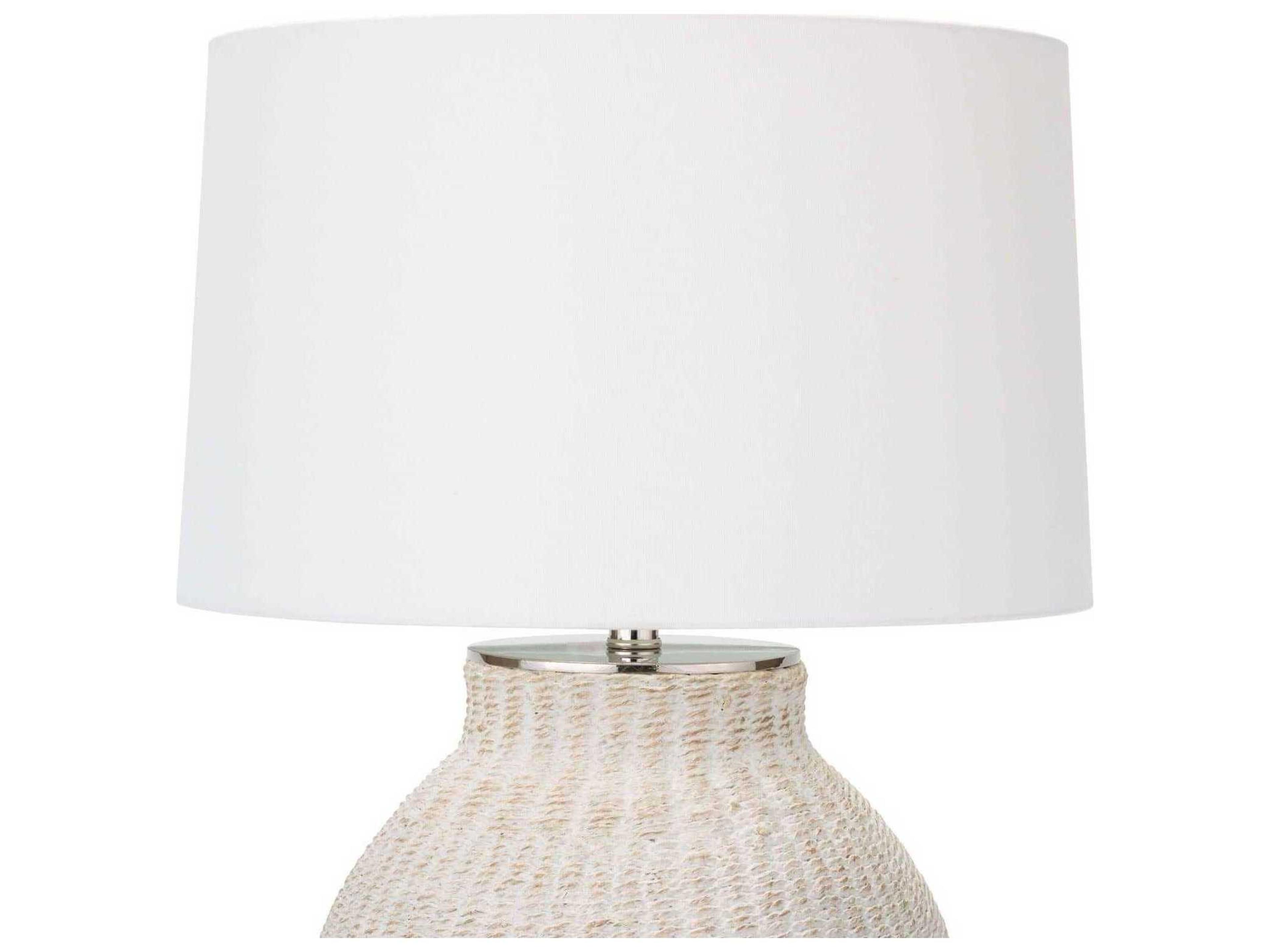 Regina Andrew White Buffet Lamp