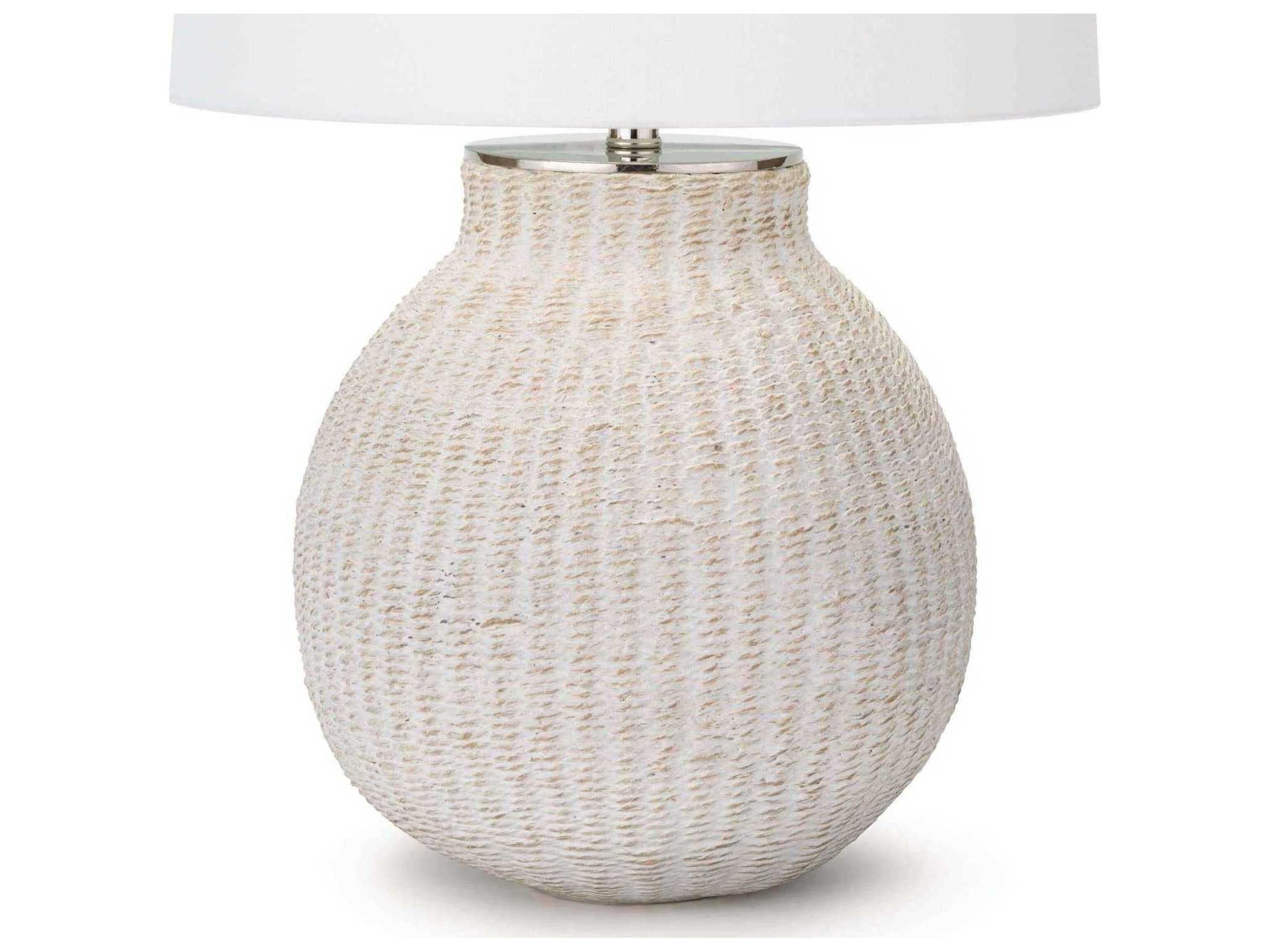 Regina Andrew White Buffet Lamp