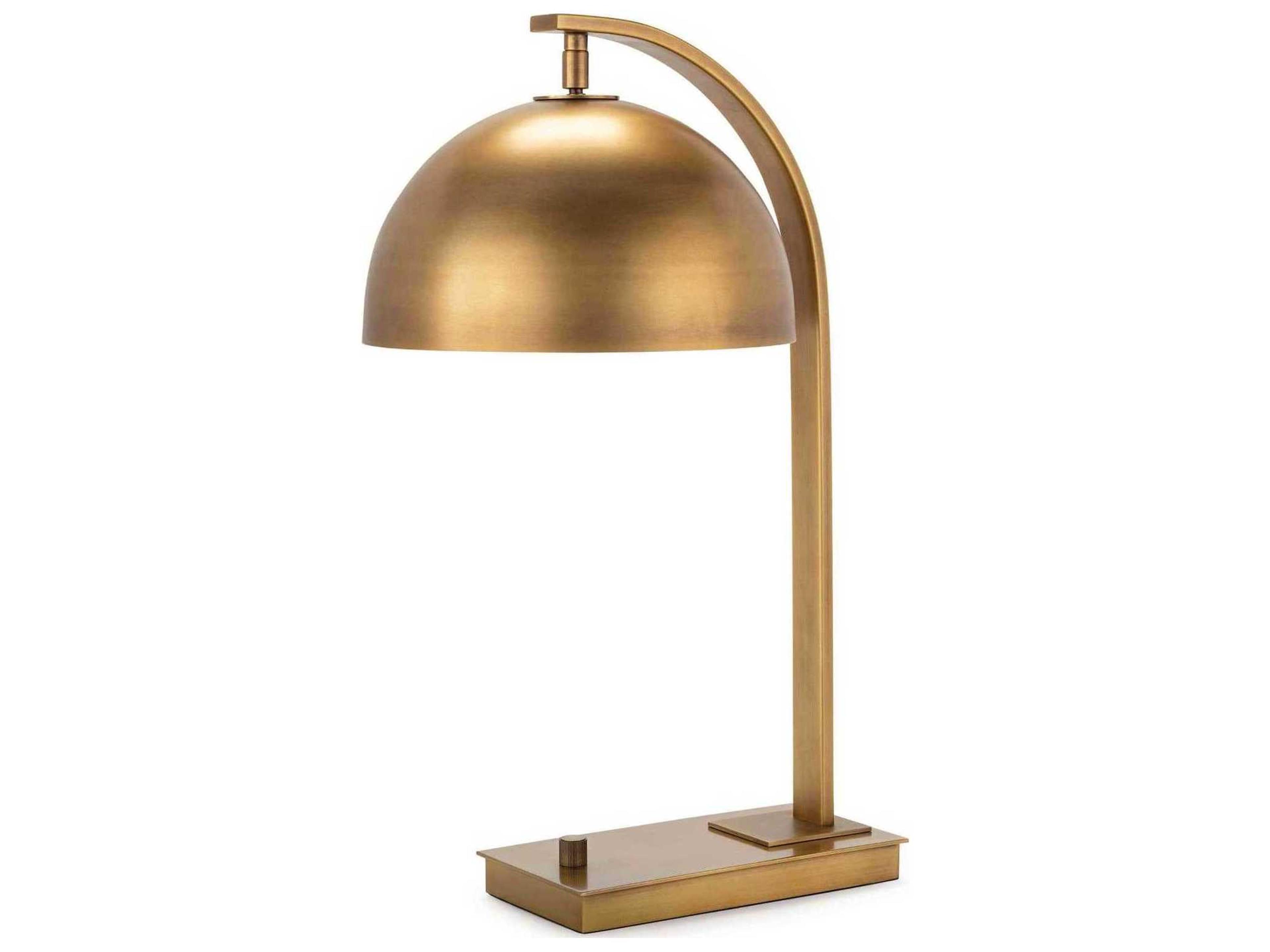 Regina Andrew Otto Natural Brass Desk Lamp
