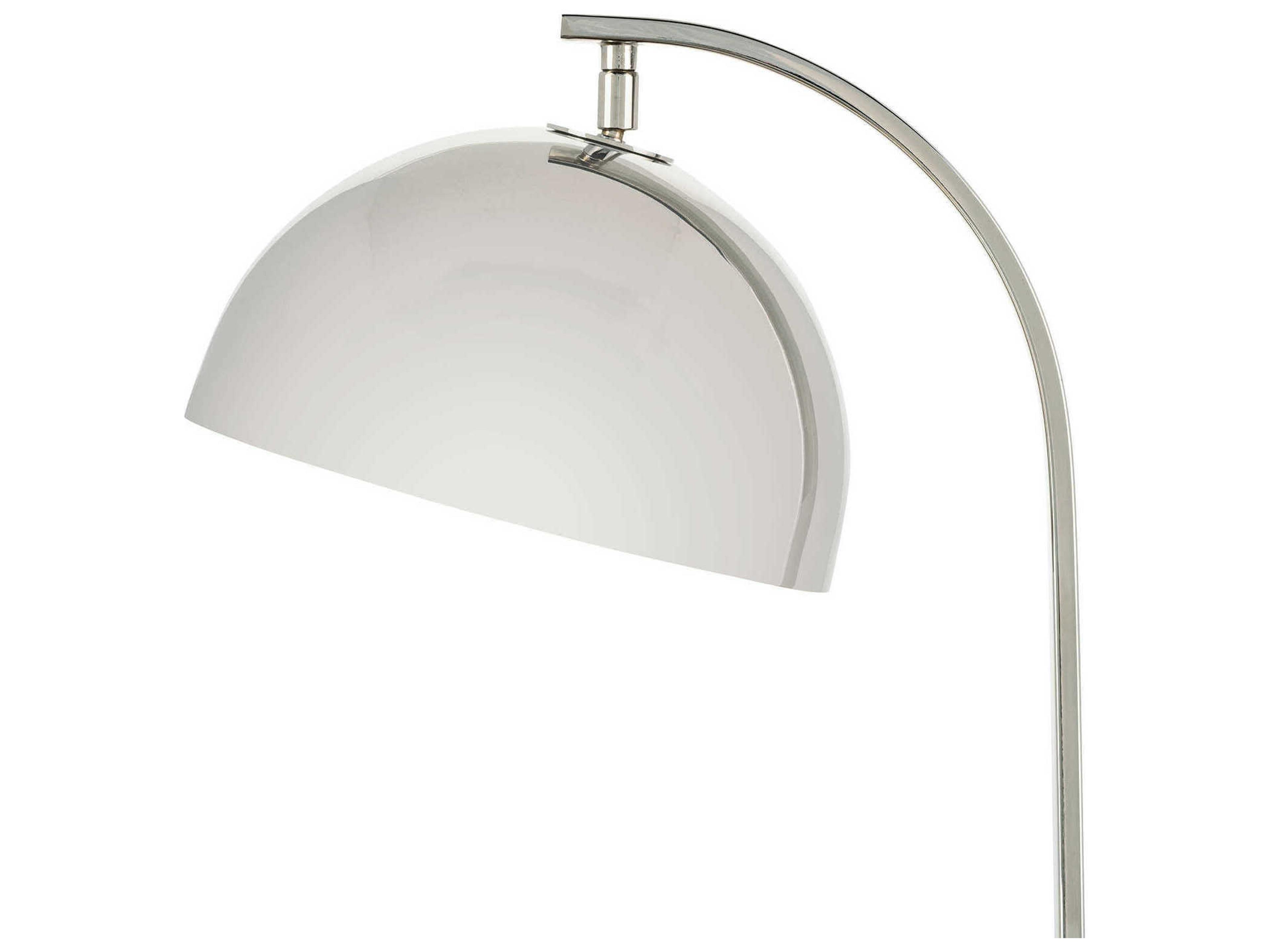 Regina Andrew Otto Polished Nickel Desk Lamp