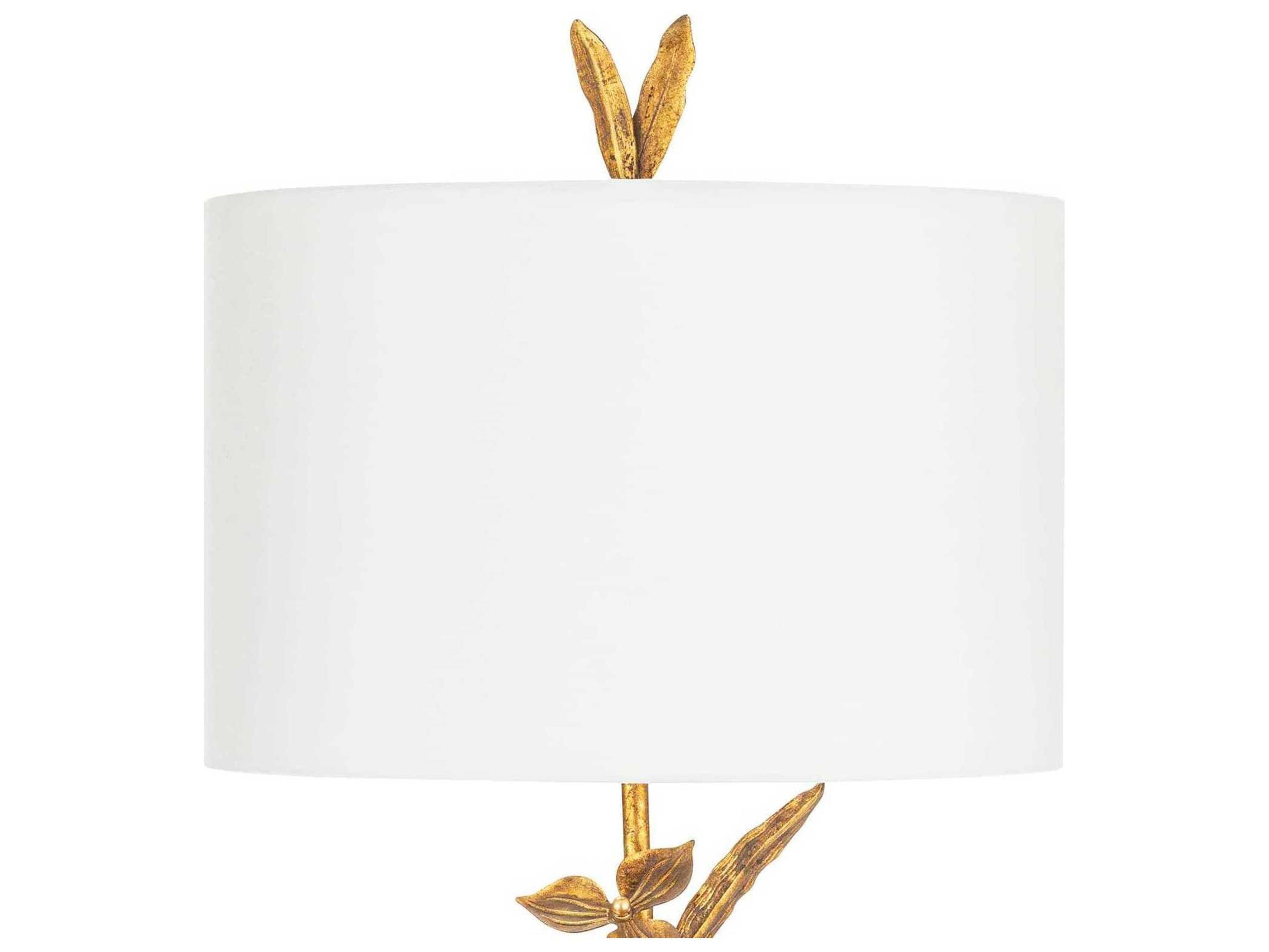 Regina Andrew Trillium Brass Polished Buffet Lamp
