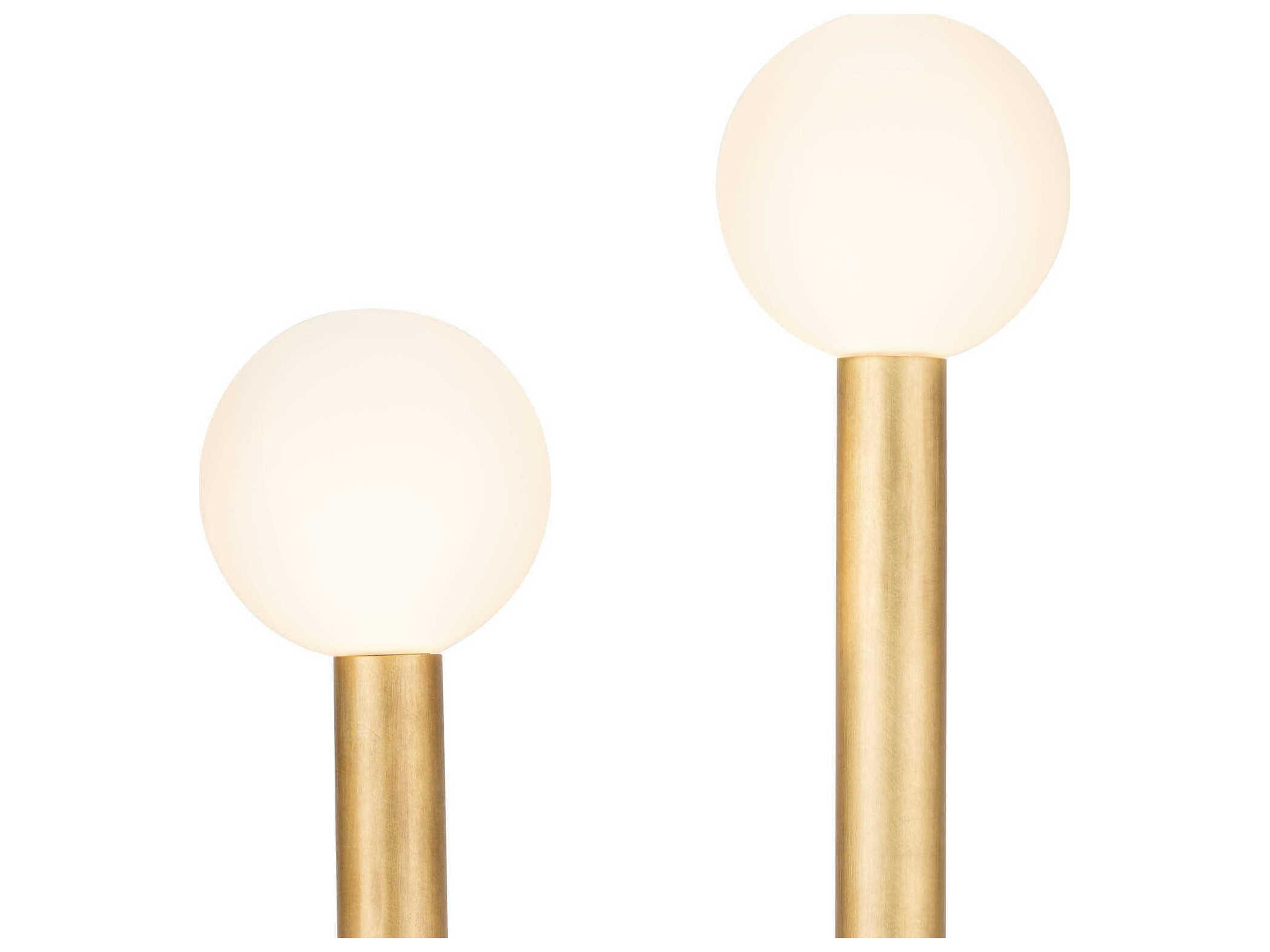 Regina Andrew Happy Natural Brass Glass LED Buffet Lamp