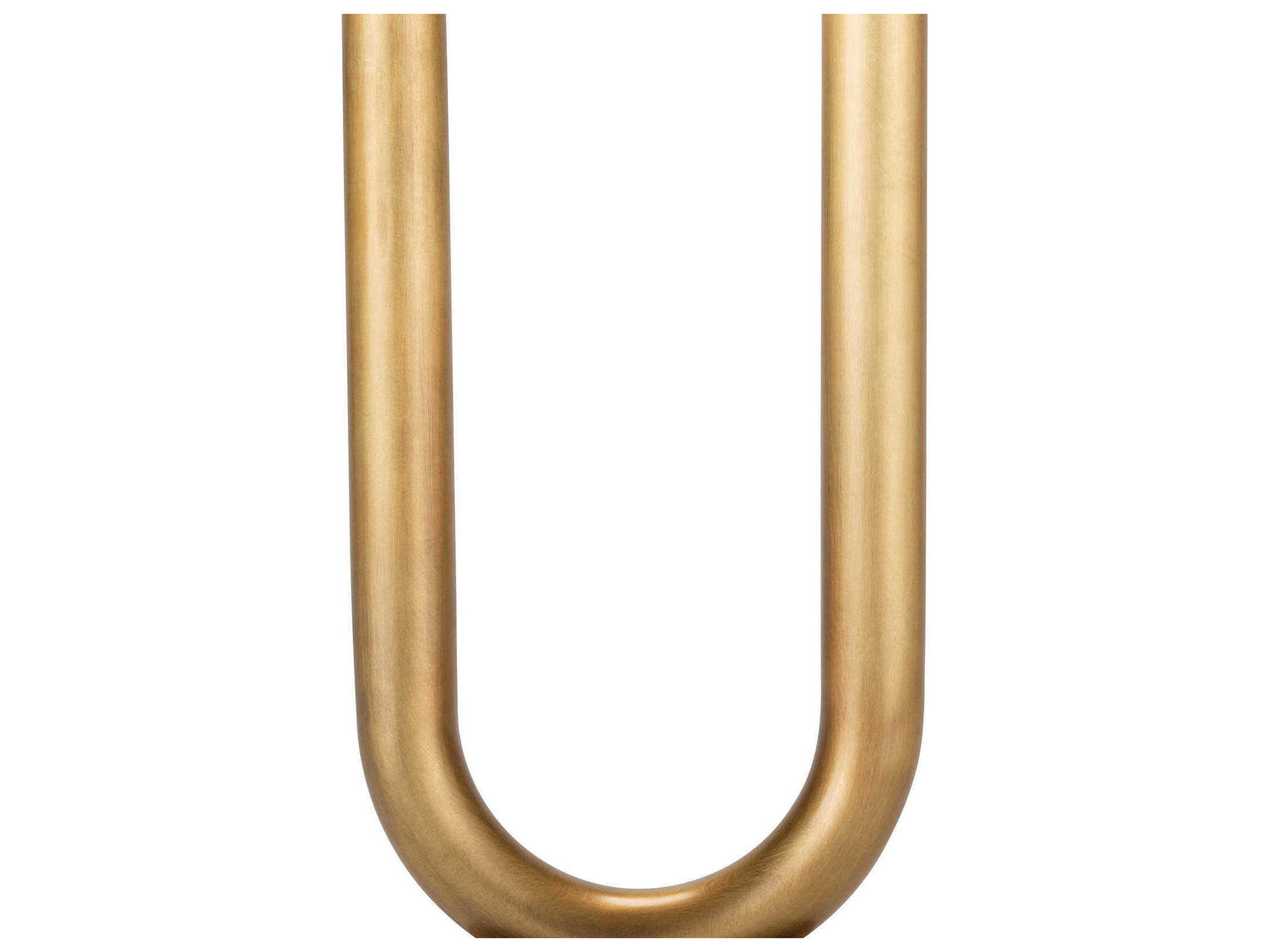 Regina Andrew Happy Natural Brass Glass LED Buffet Lamp