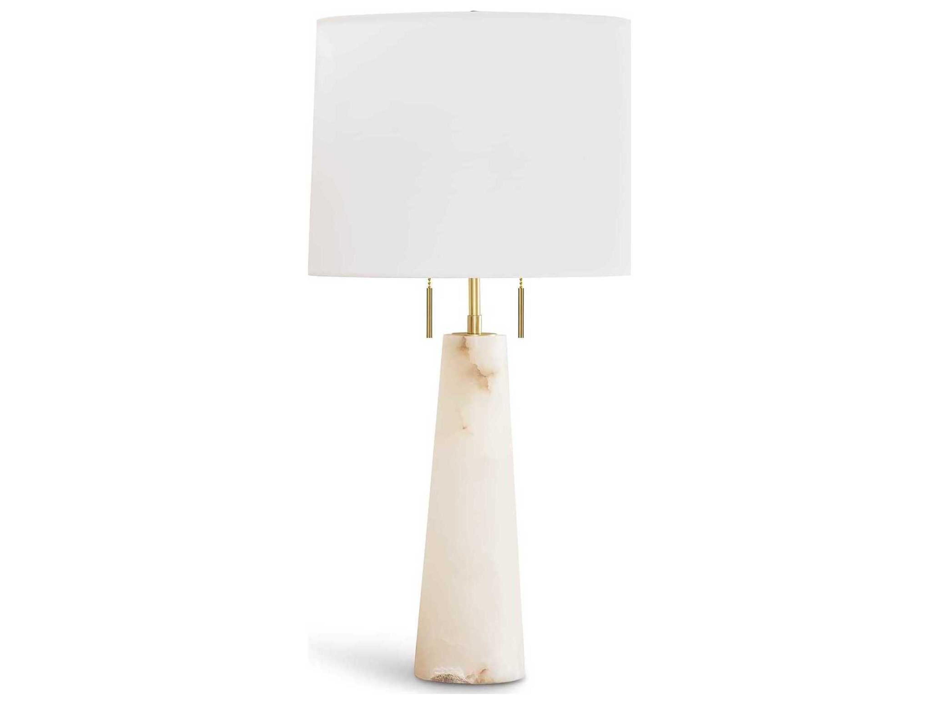 Austen Table Lamp in Natural Stone Alabaster