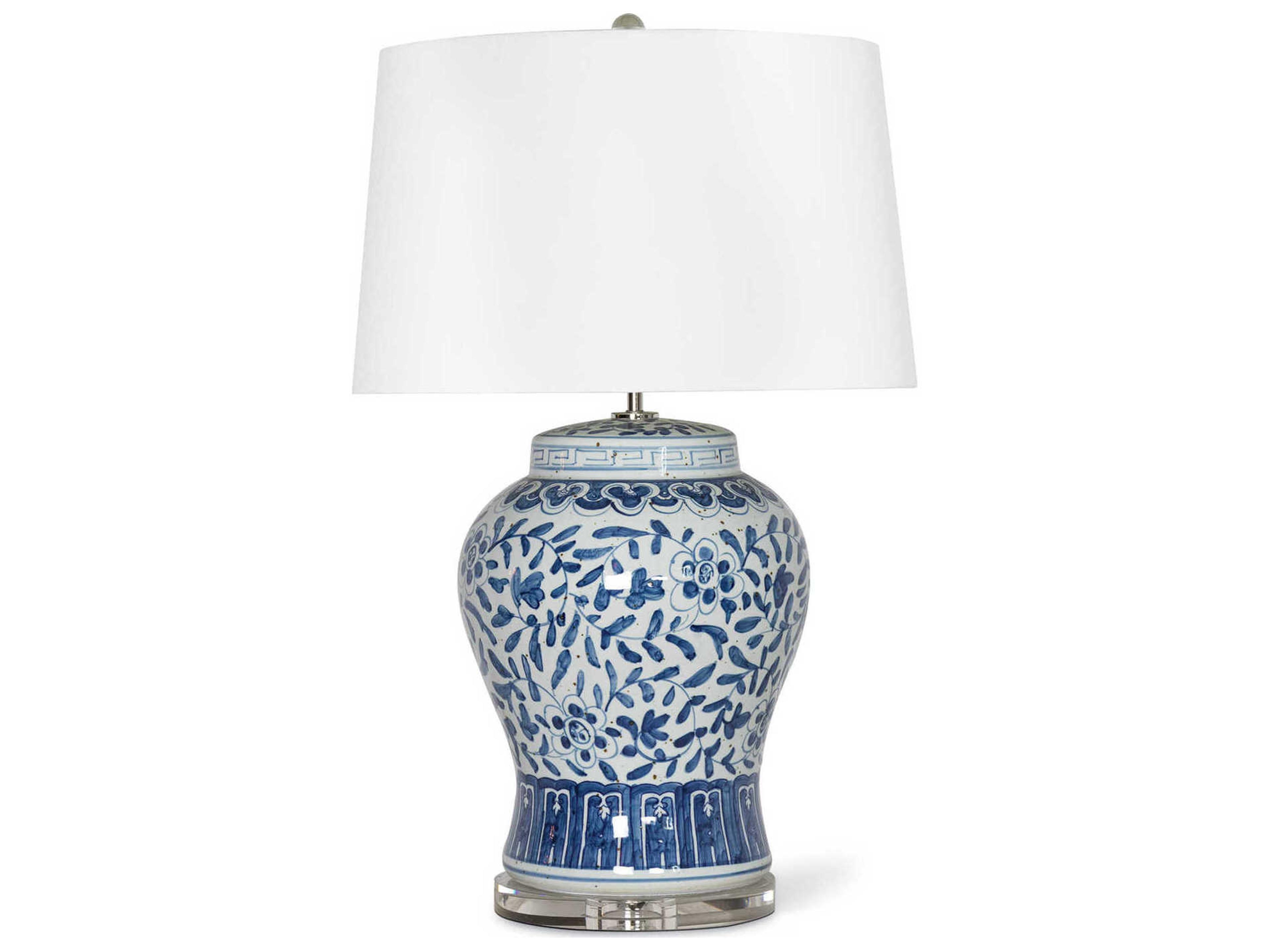 Royal Blue Buffet Lamp