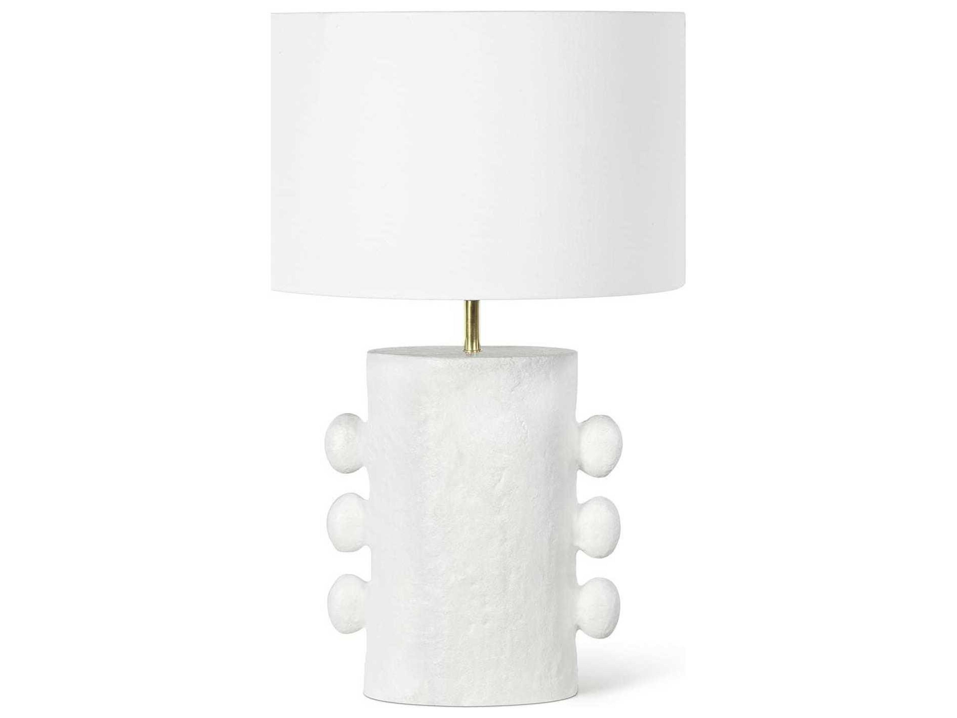 Maya White Buffet Lamp