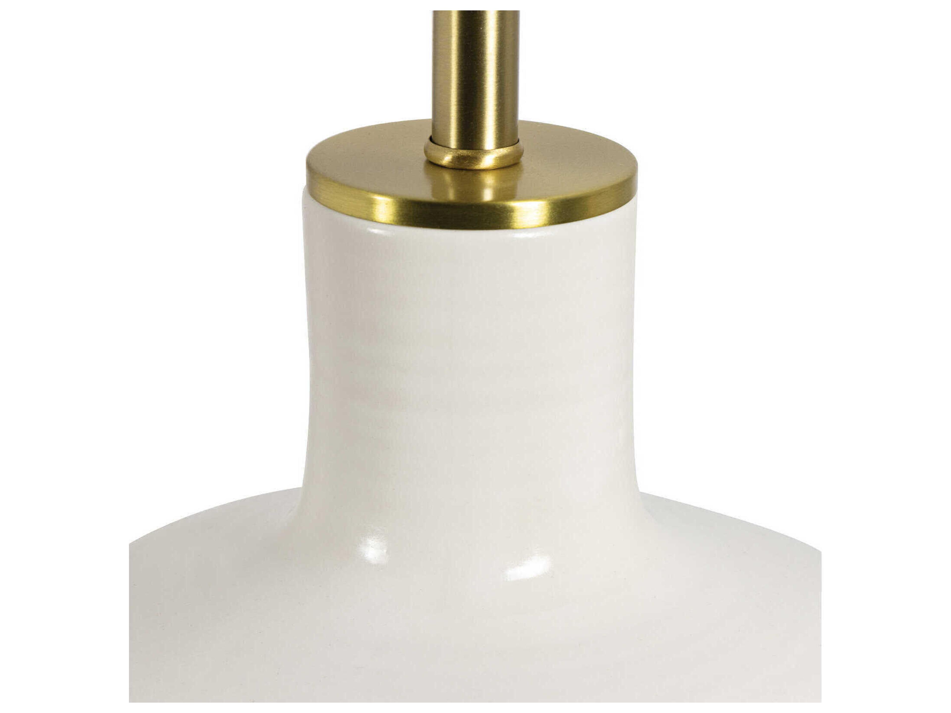 Regina Andrew Sabina Ivory White Buffet Lamp