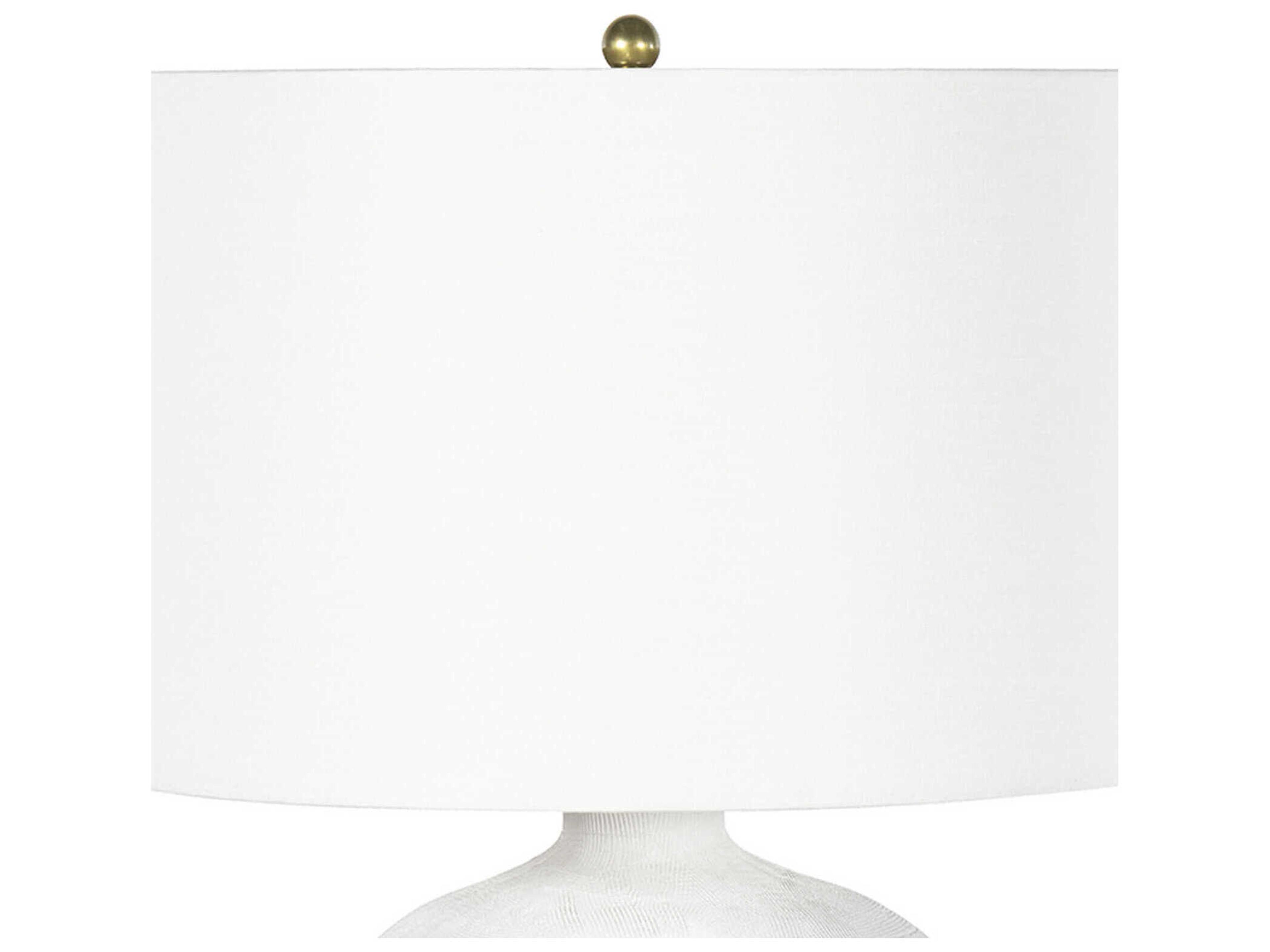 Regina Andrew White Buffet Lamp