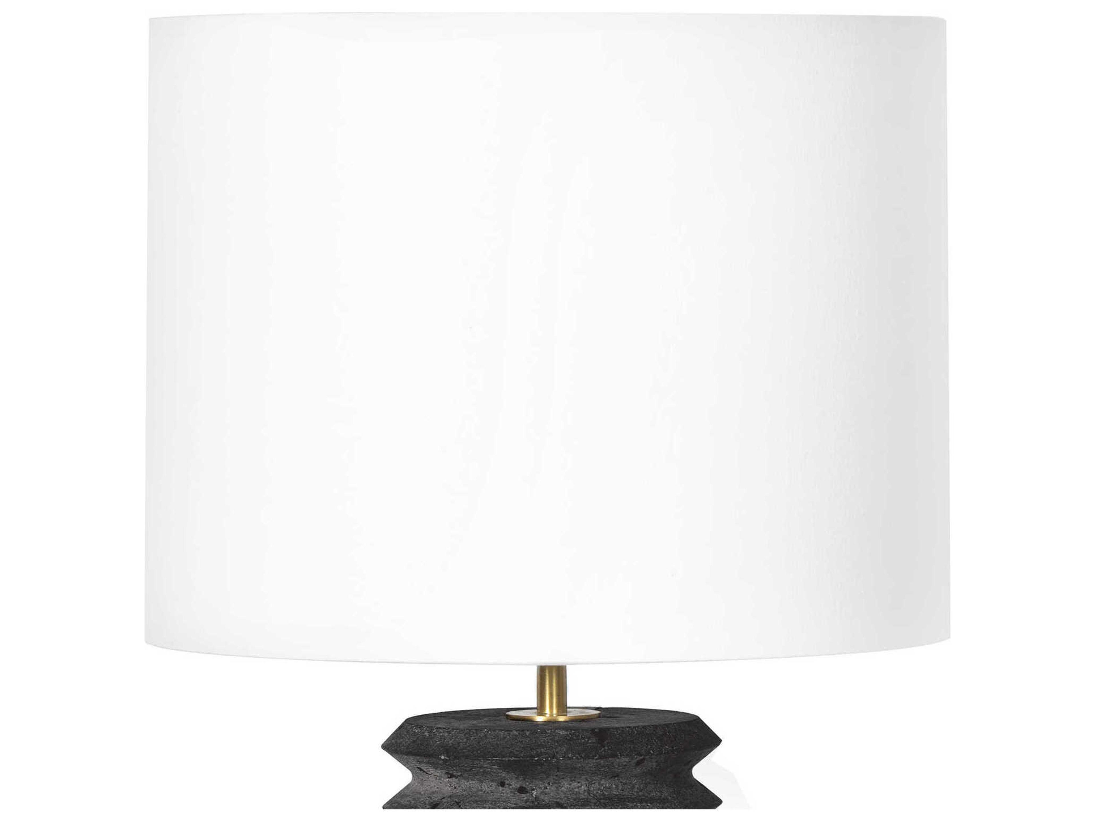 Regina Andrew Noir Natural Stone Black Table Lamp