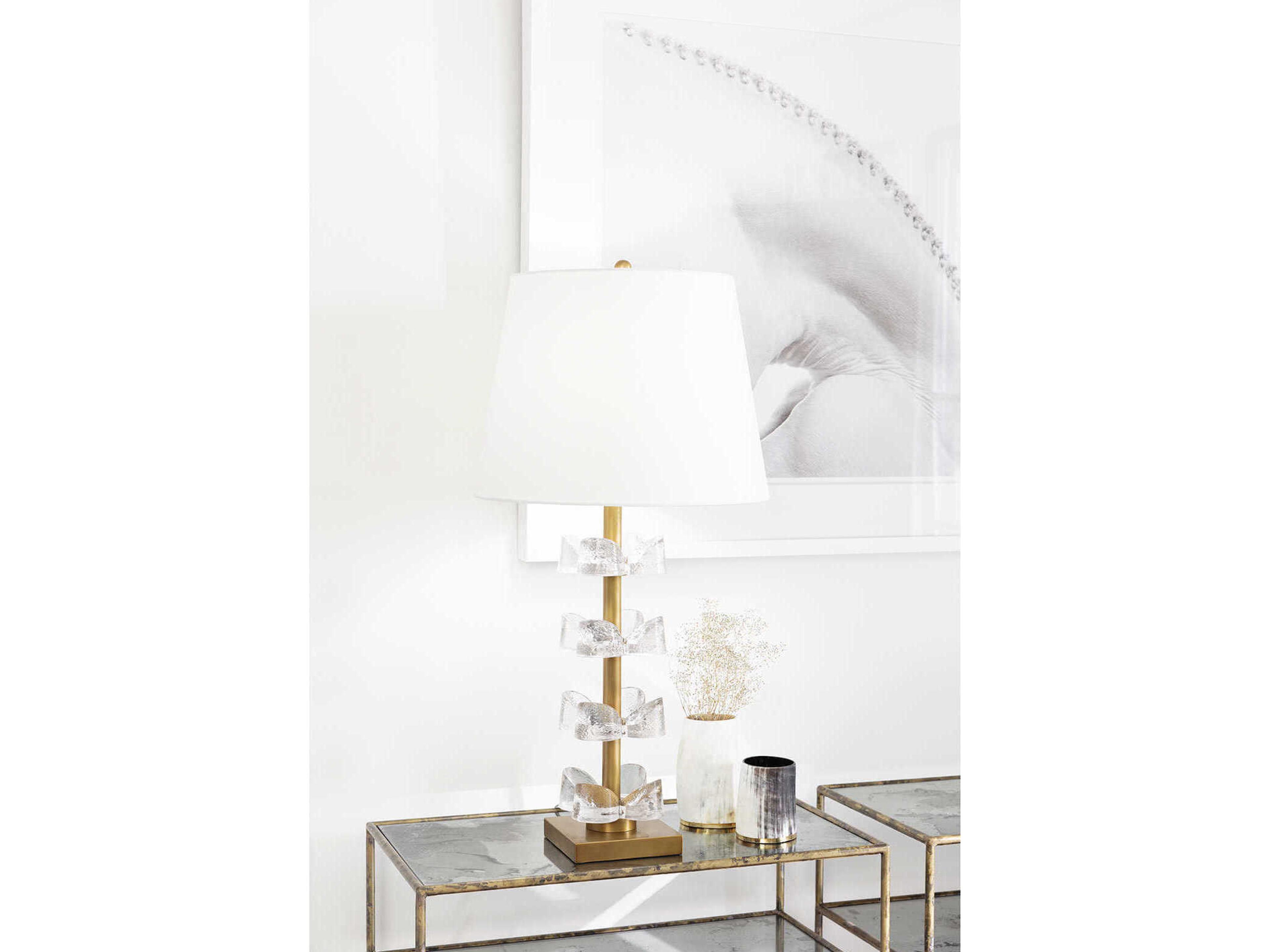 Regina Andrew Bella Natural Brass Buffet Lamp