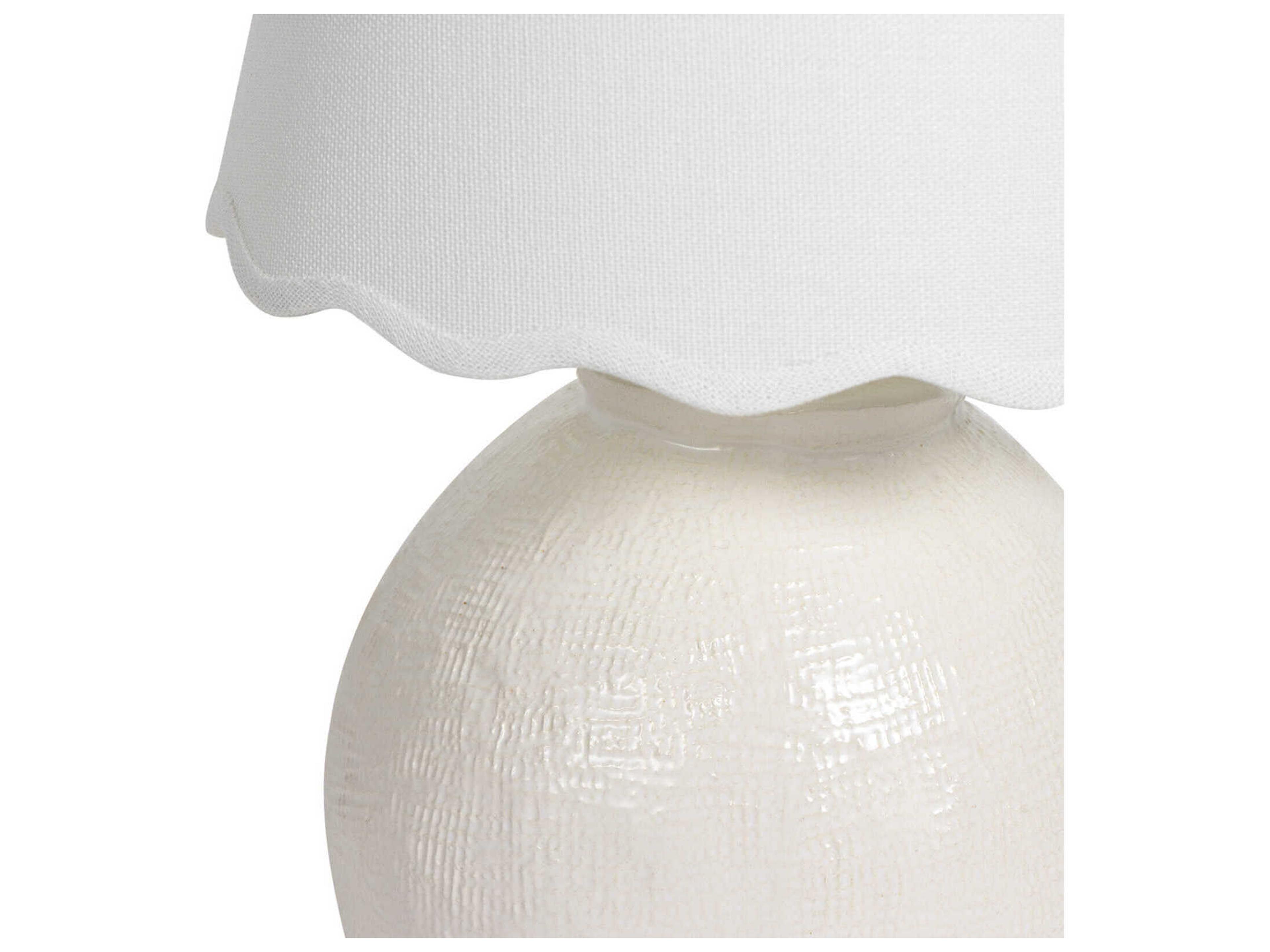 Regina Andrew Amoria Ivory White Table Lamp