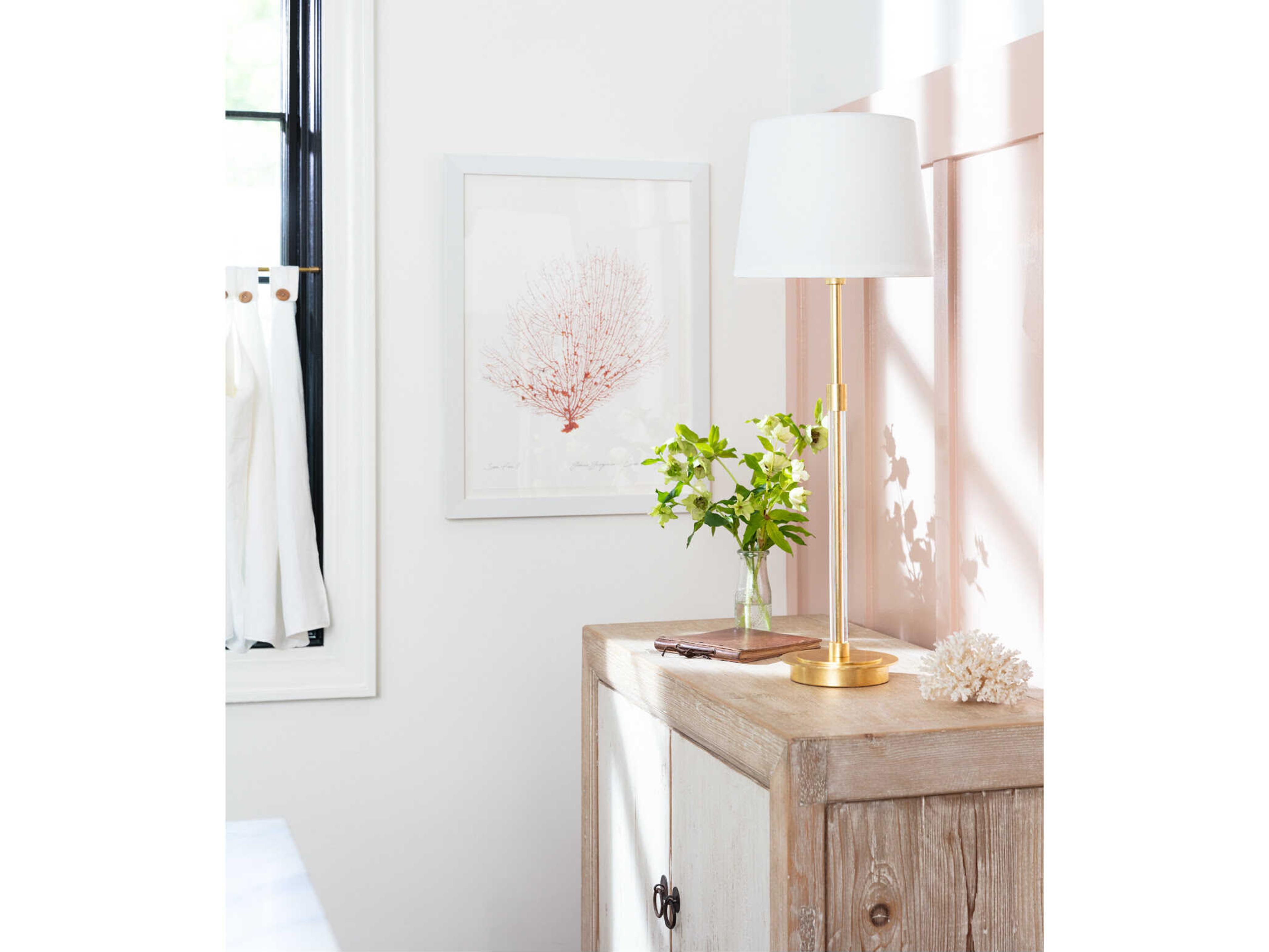 Regina Andrew Auburn Gold Leaf Buffet Lamp