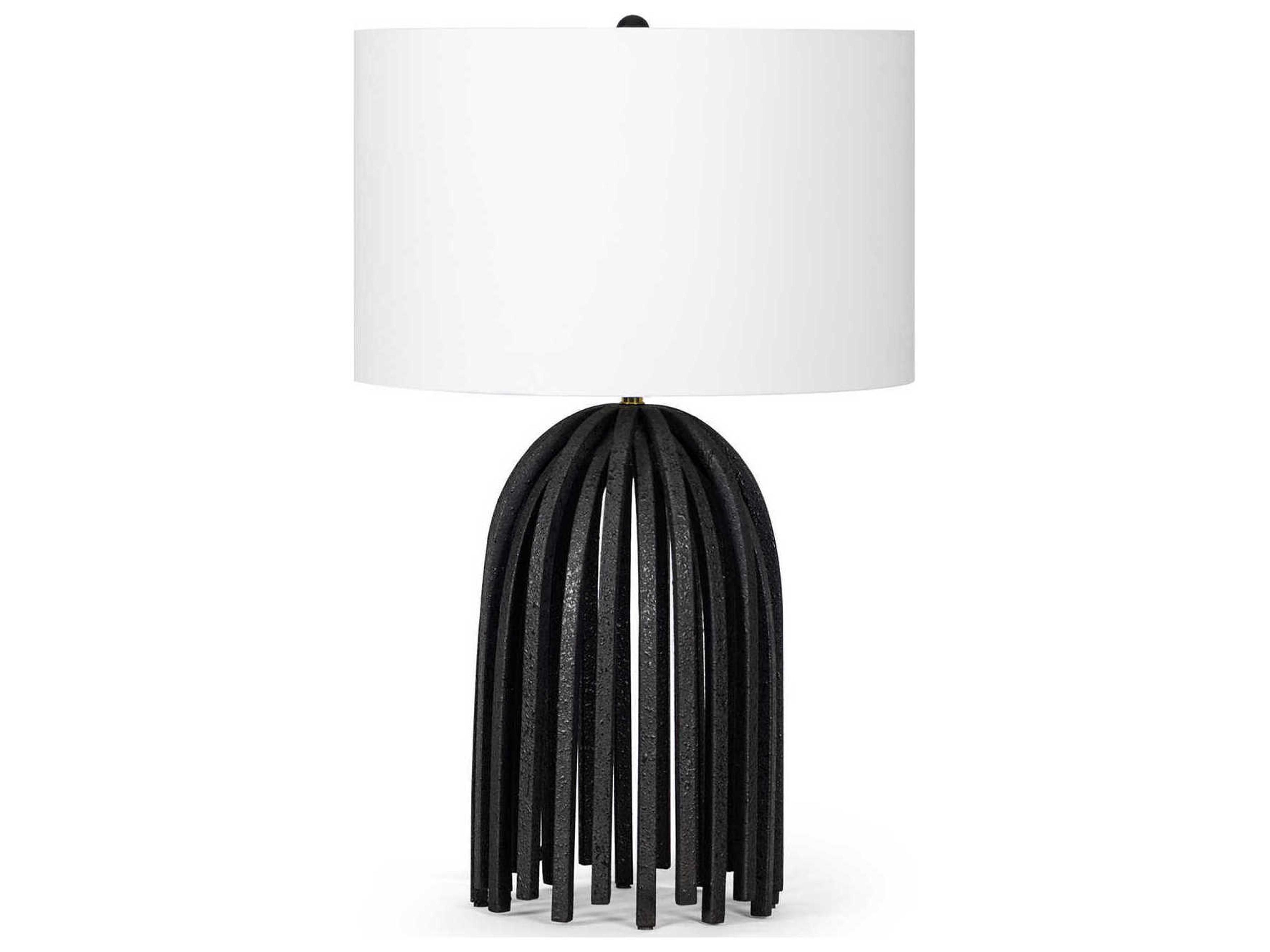 Regina Andrew Webbed Blackened Iron Buffet Lamp