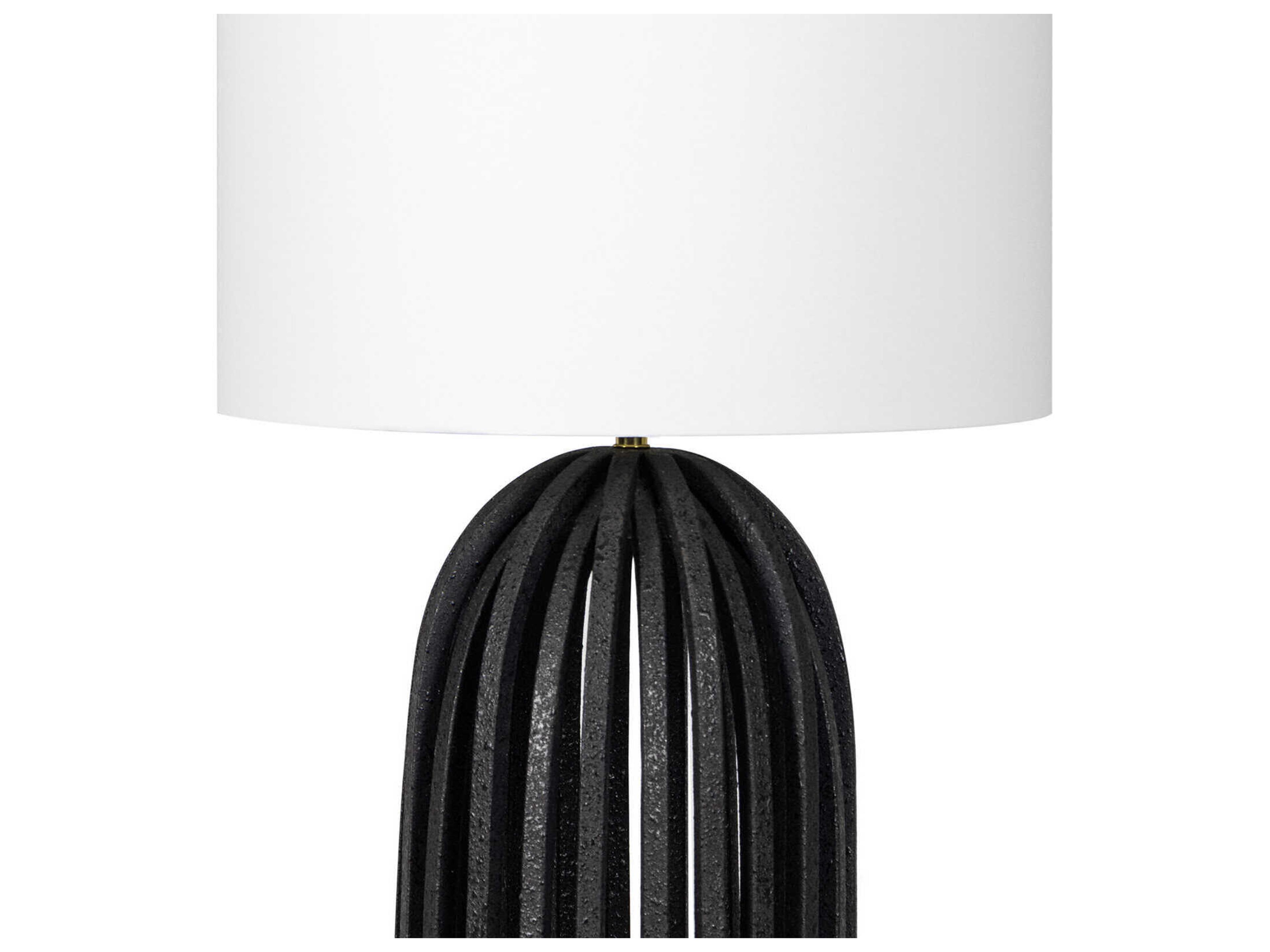 Regina Andrew Webbed Blackened Iron Buffet Lamp