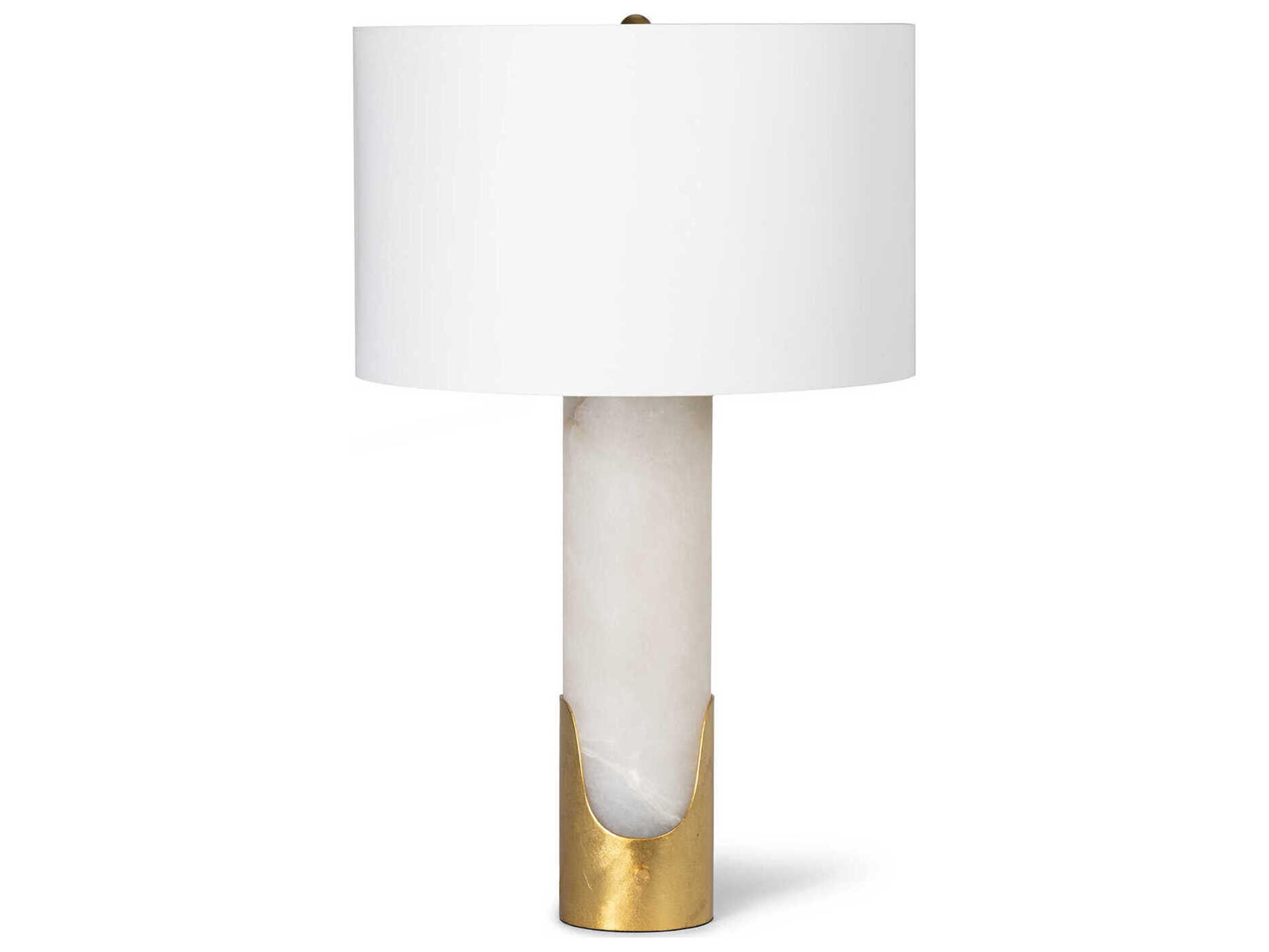 Regina Andrew Sacha Natural Stone White Table Lamp