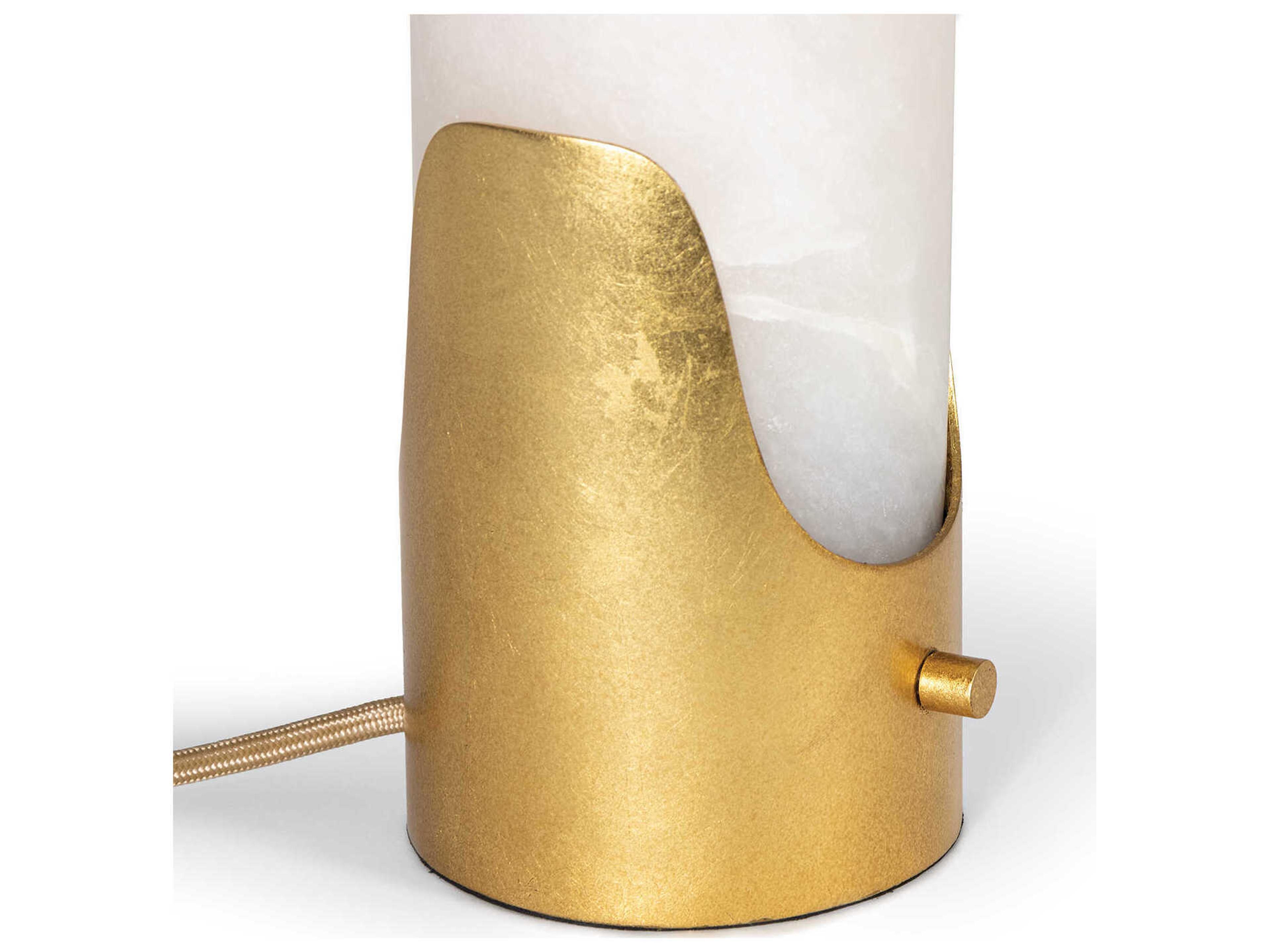 Regina Andrew Sacha Natural Stone White Table Lamp