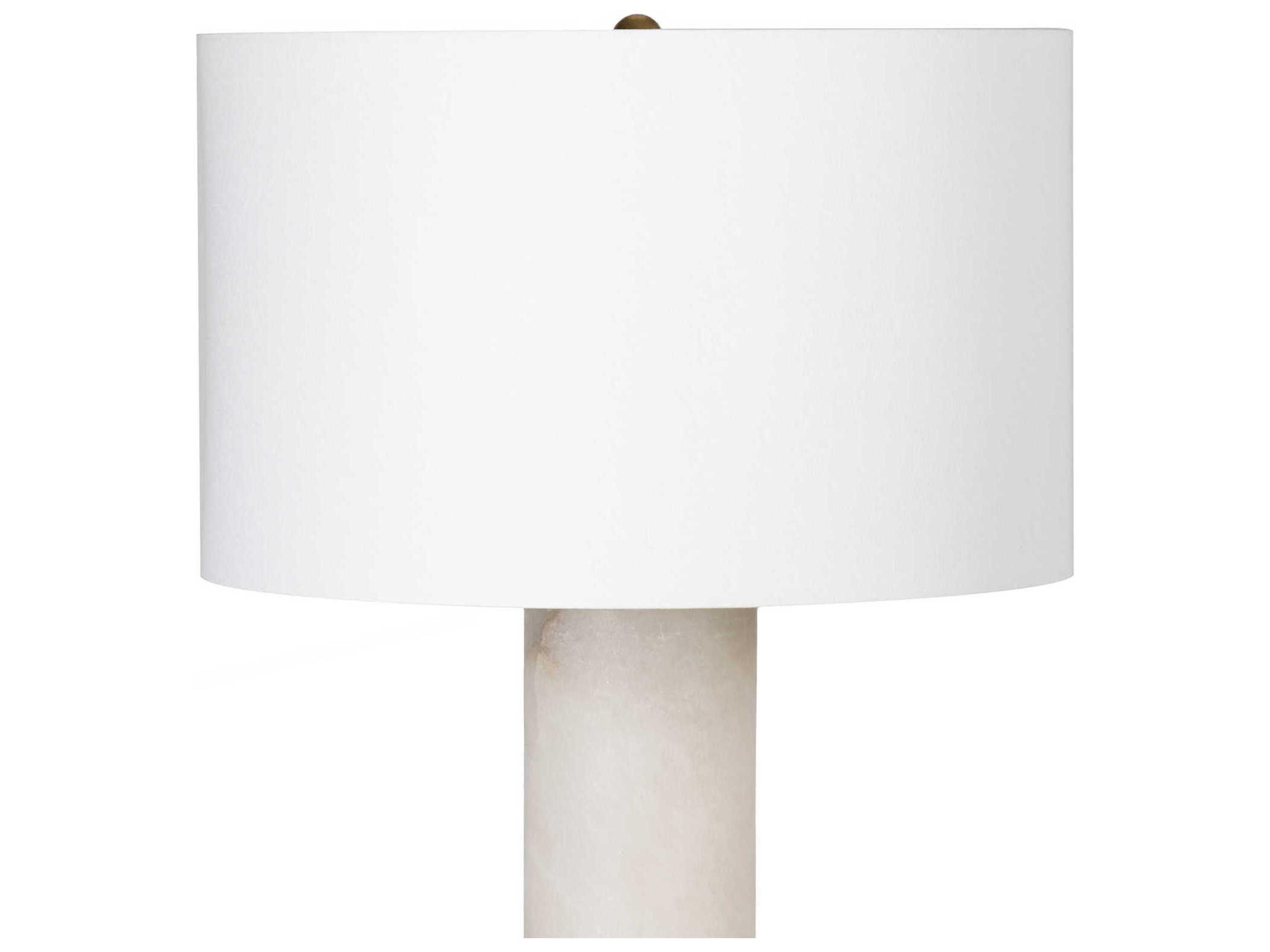 Regina Andrew Sacha Natural Stone White Table Lamp
