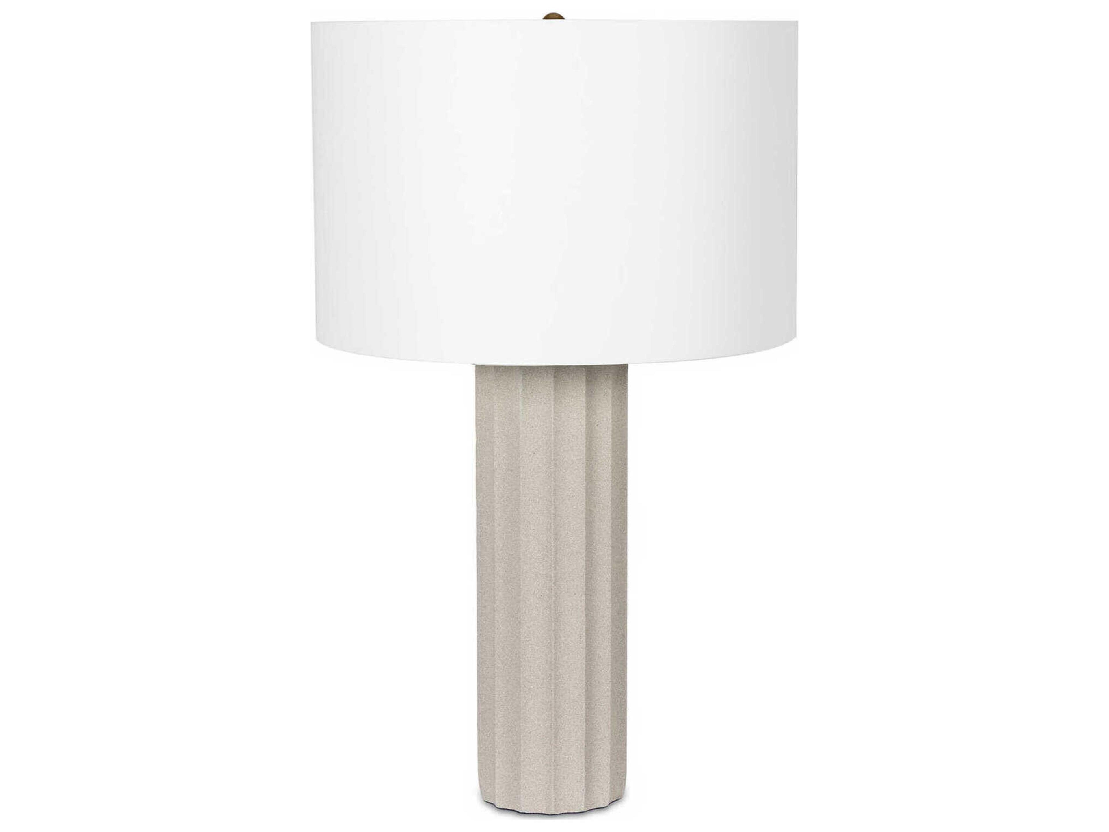 Regina Andrew Tambour Grey Buffet Lamp