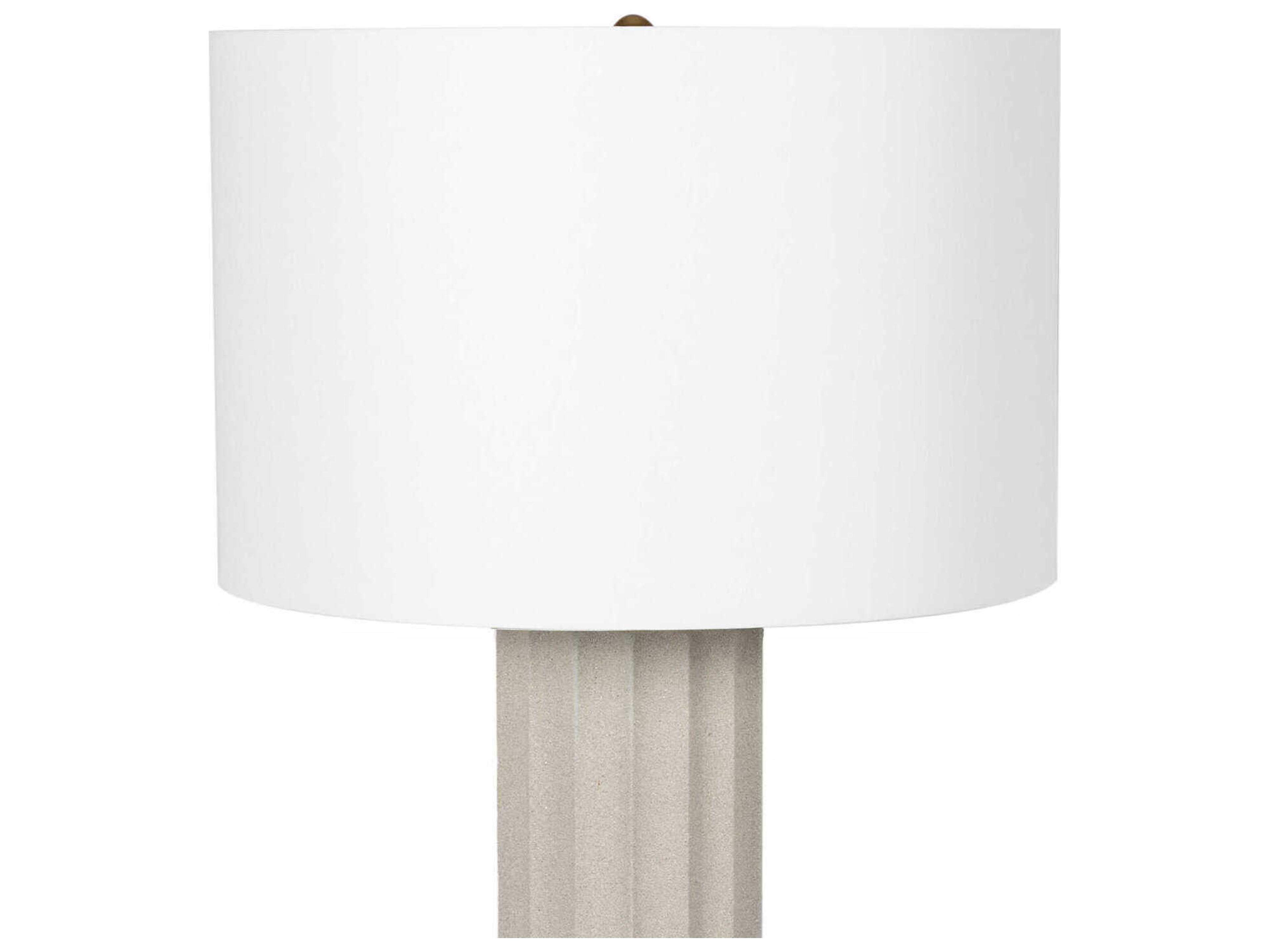 Regina Andrew Tambour Grey Buffet Lamp