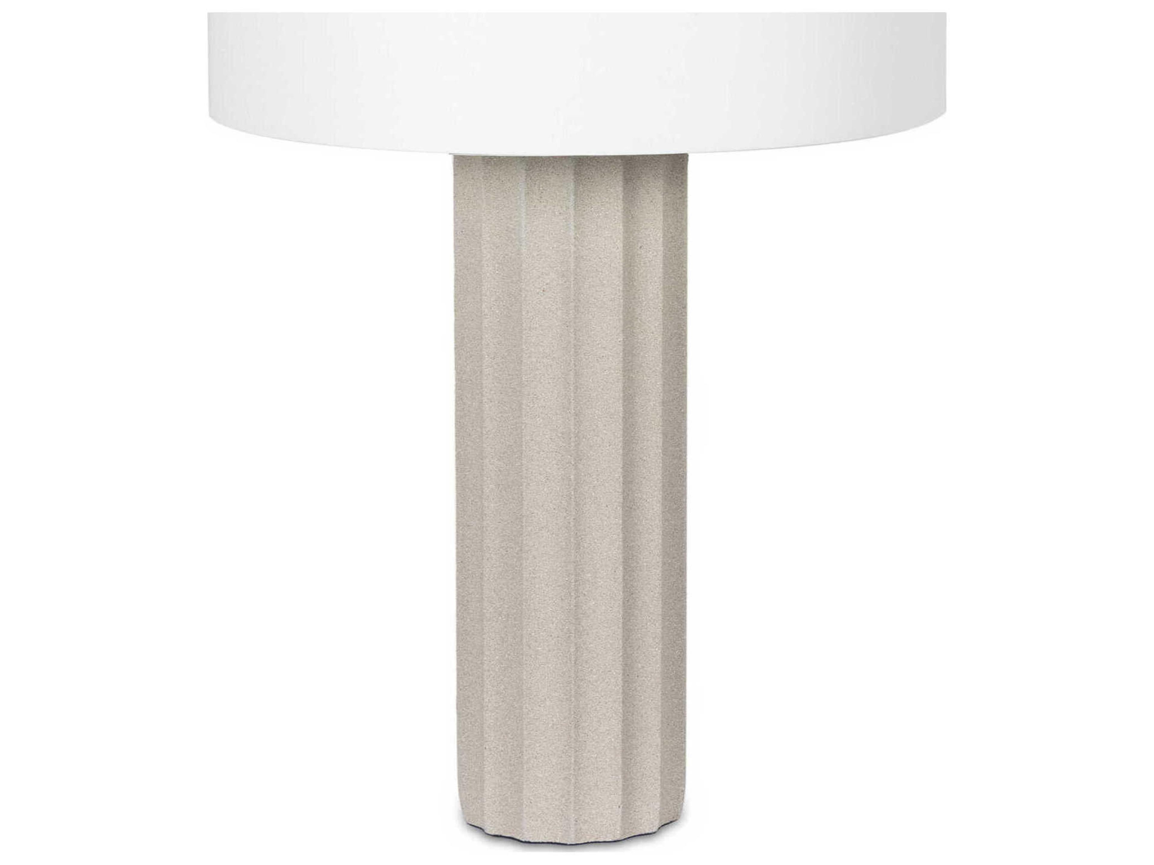 Regina Andrew Tambour Grey Buffet Lamp