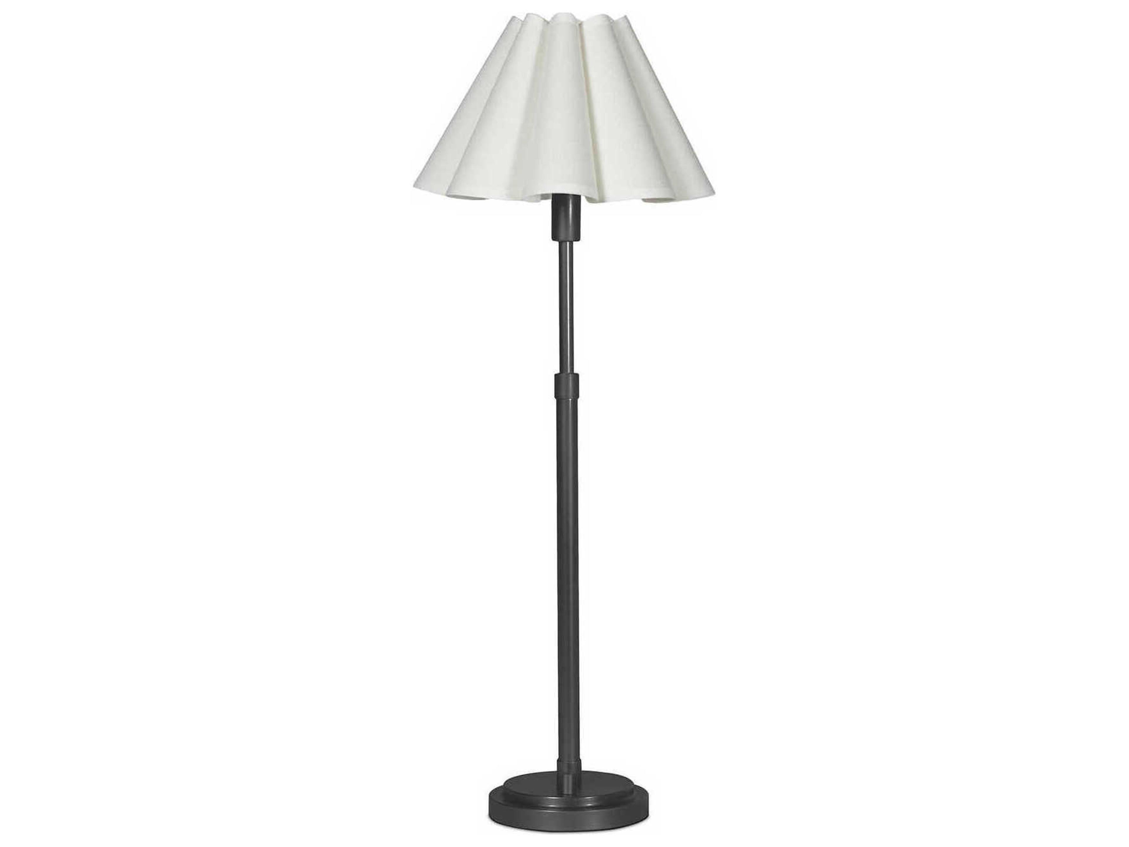 Polly Blackened Brass Buffet Lamp