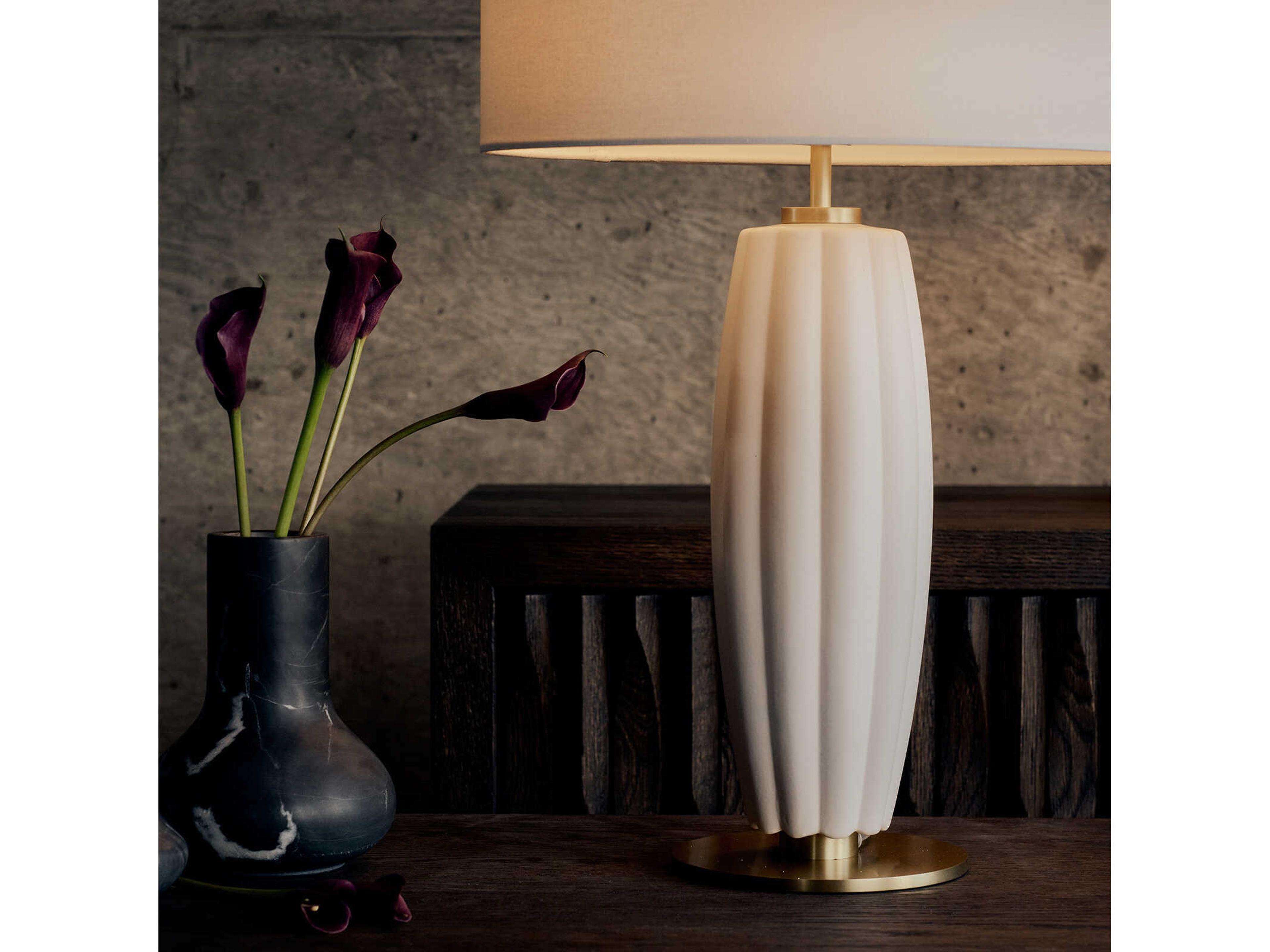 Regina Andrew Crocus White Buffet Lamp