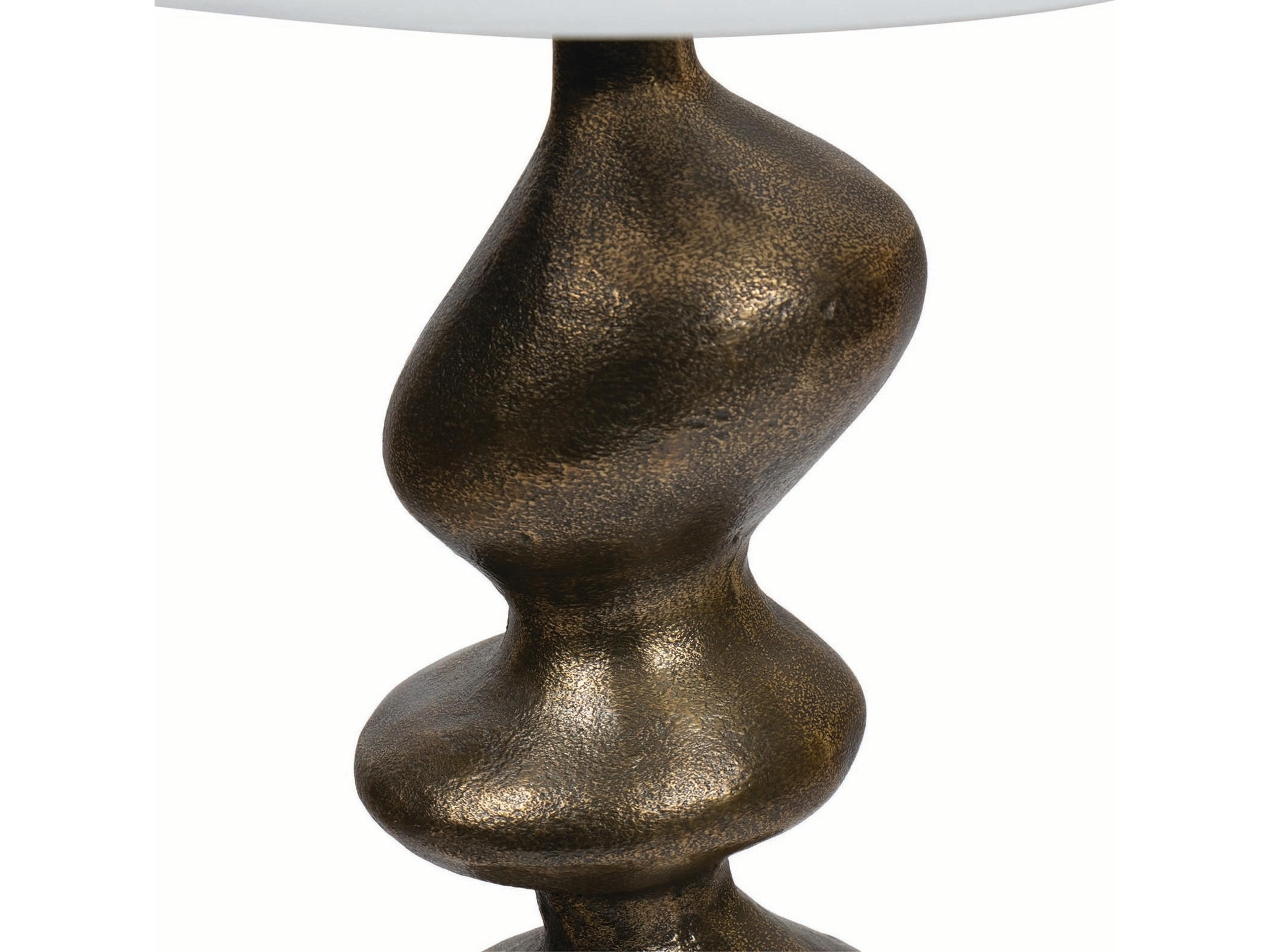 Regina Andrew Blobby Patina Brass Buffet Lamp