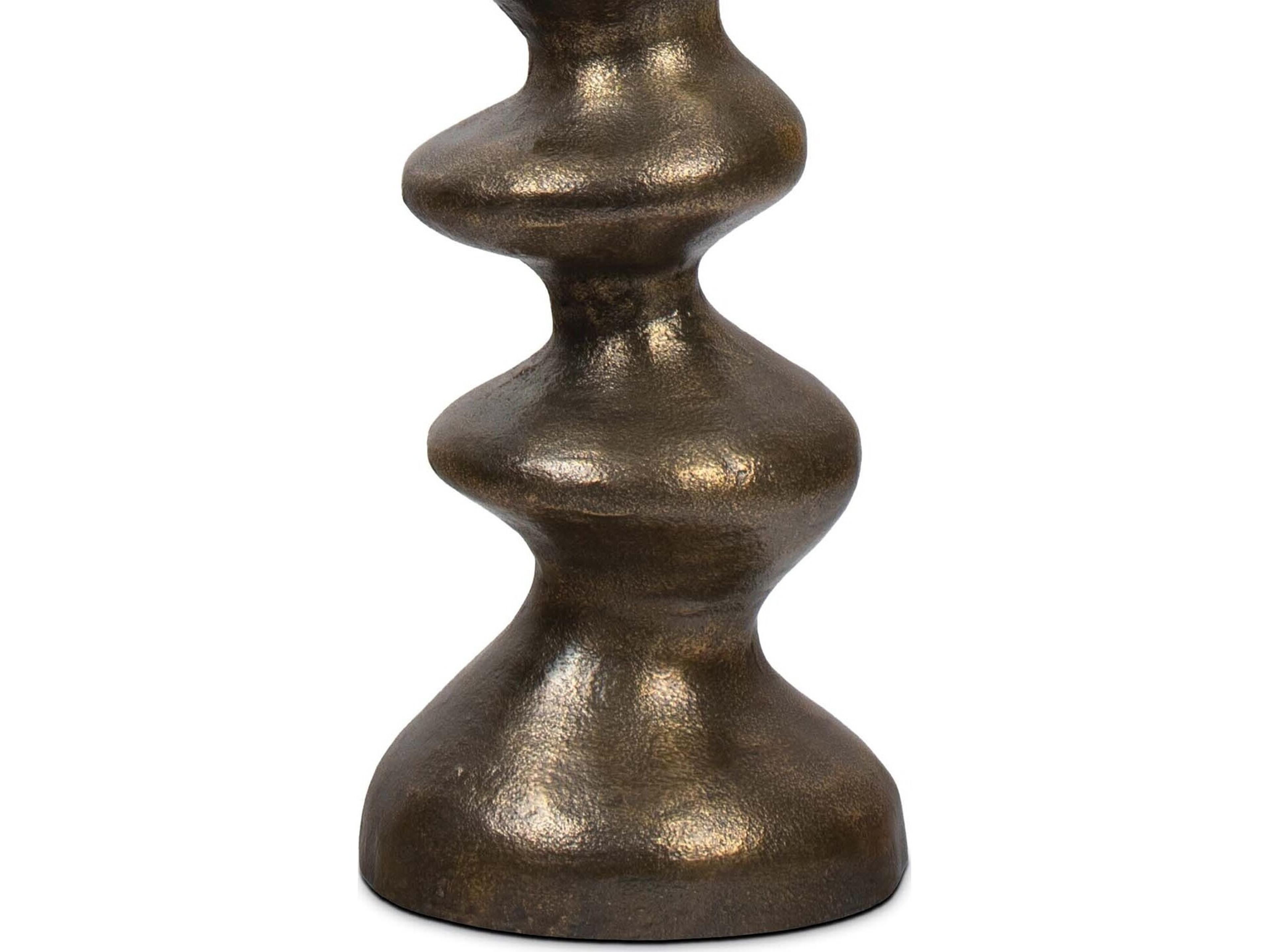 Regina Andrew Blobby Patina Brass Buffet Lamp