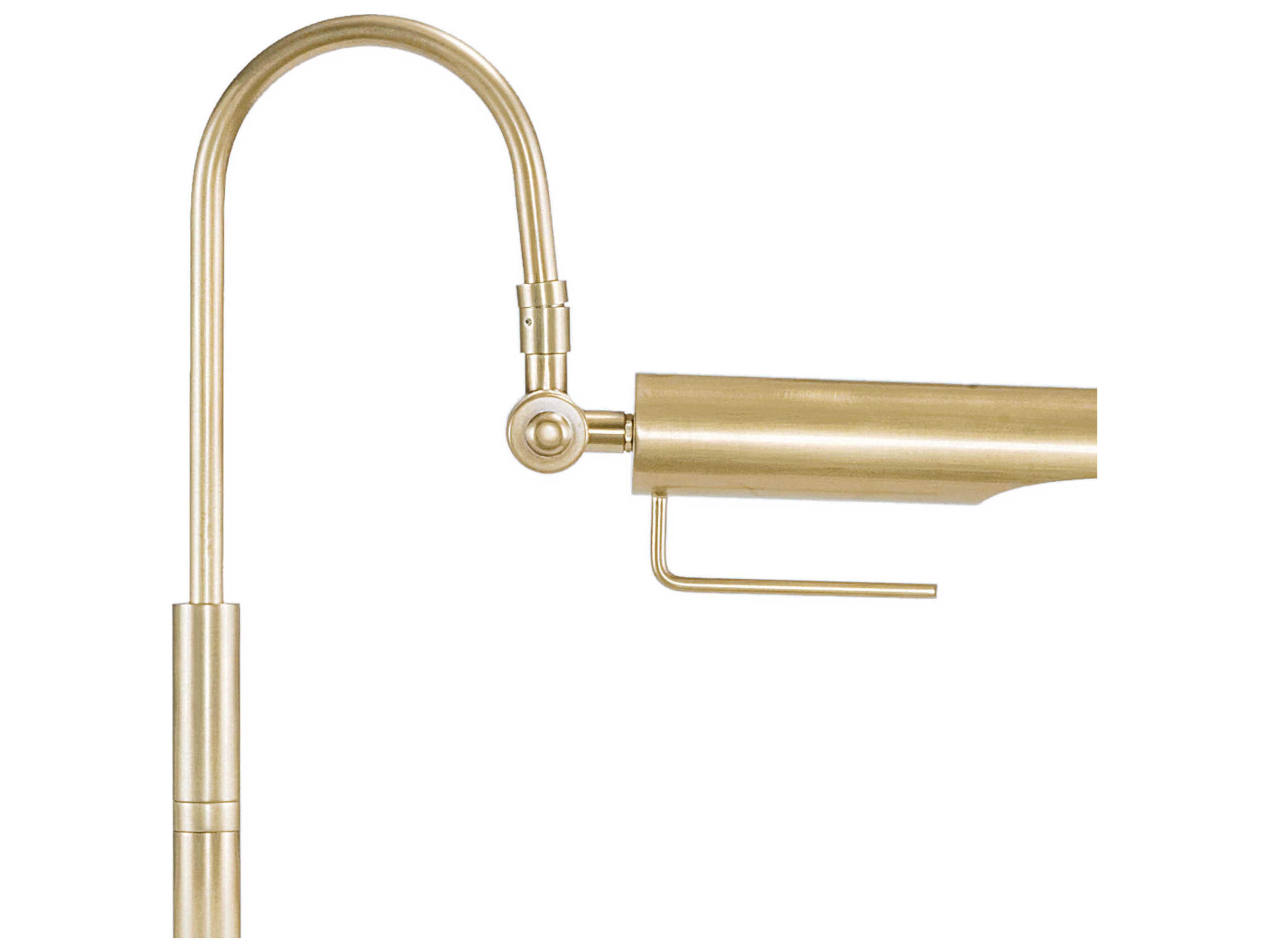 Regina Andrew Raven Natural Brass Floor Lamp