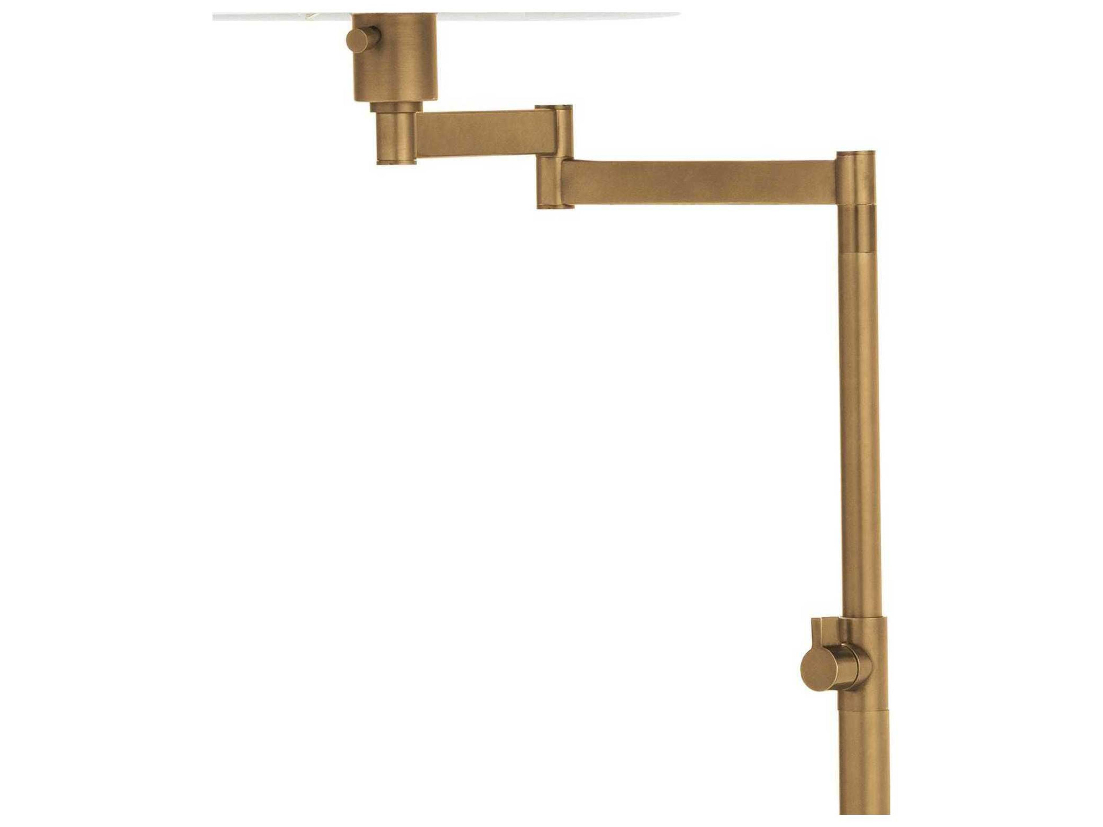 Regina Andrew Virtue Natural Brass Polished Floor Lamp