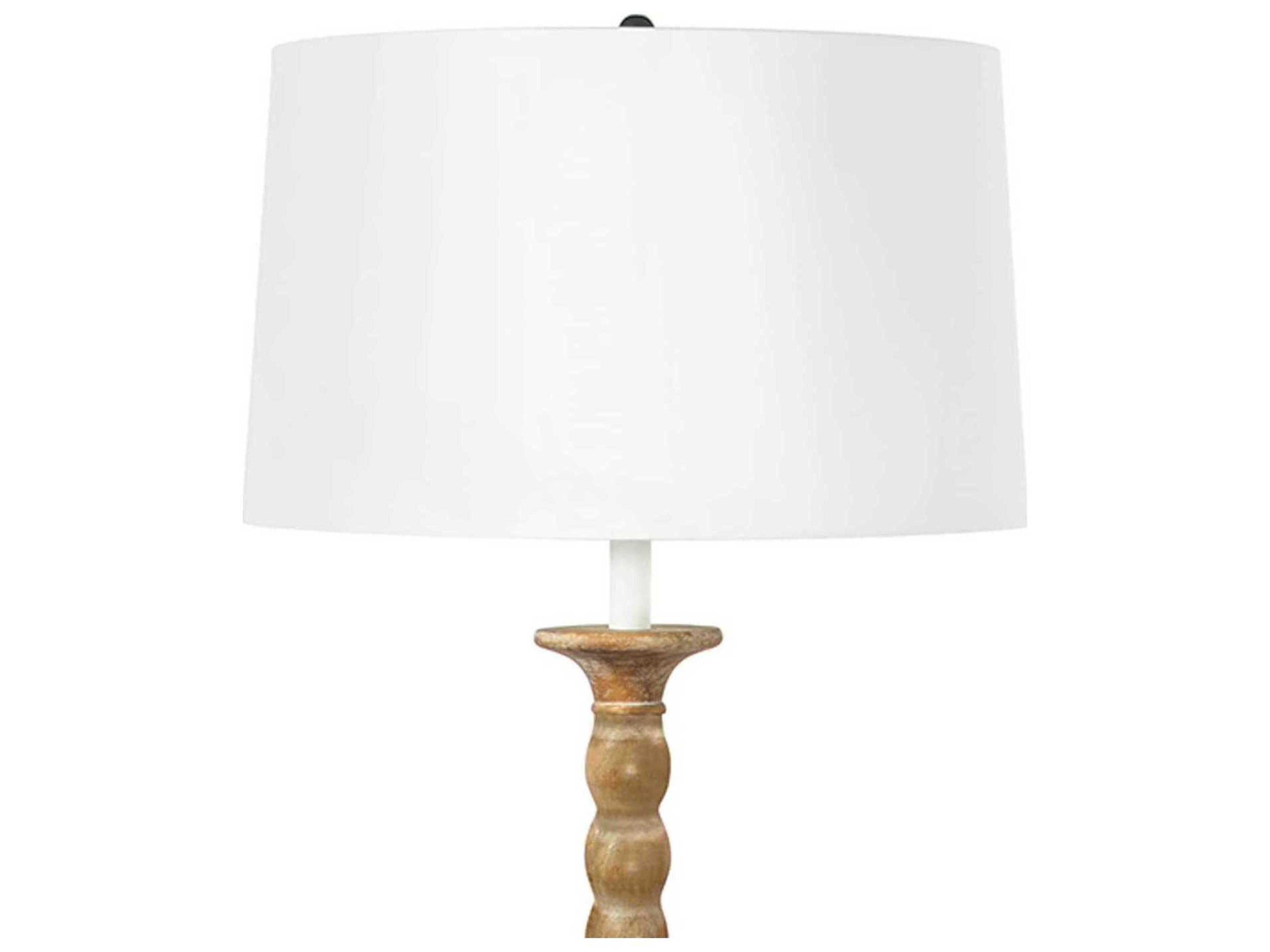 Regina Andrew Perennial Natural Polished Brass Brown Floor Lamp