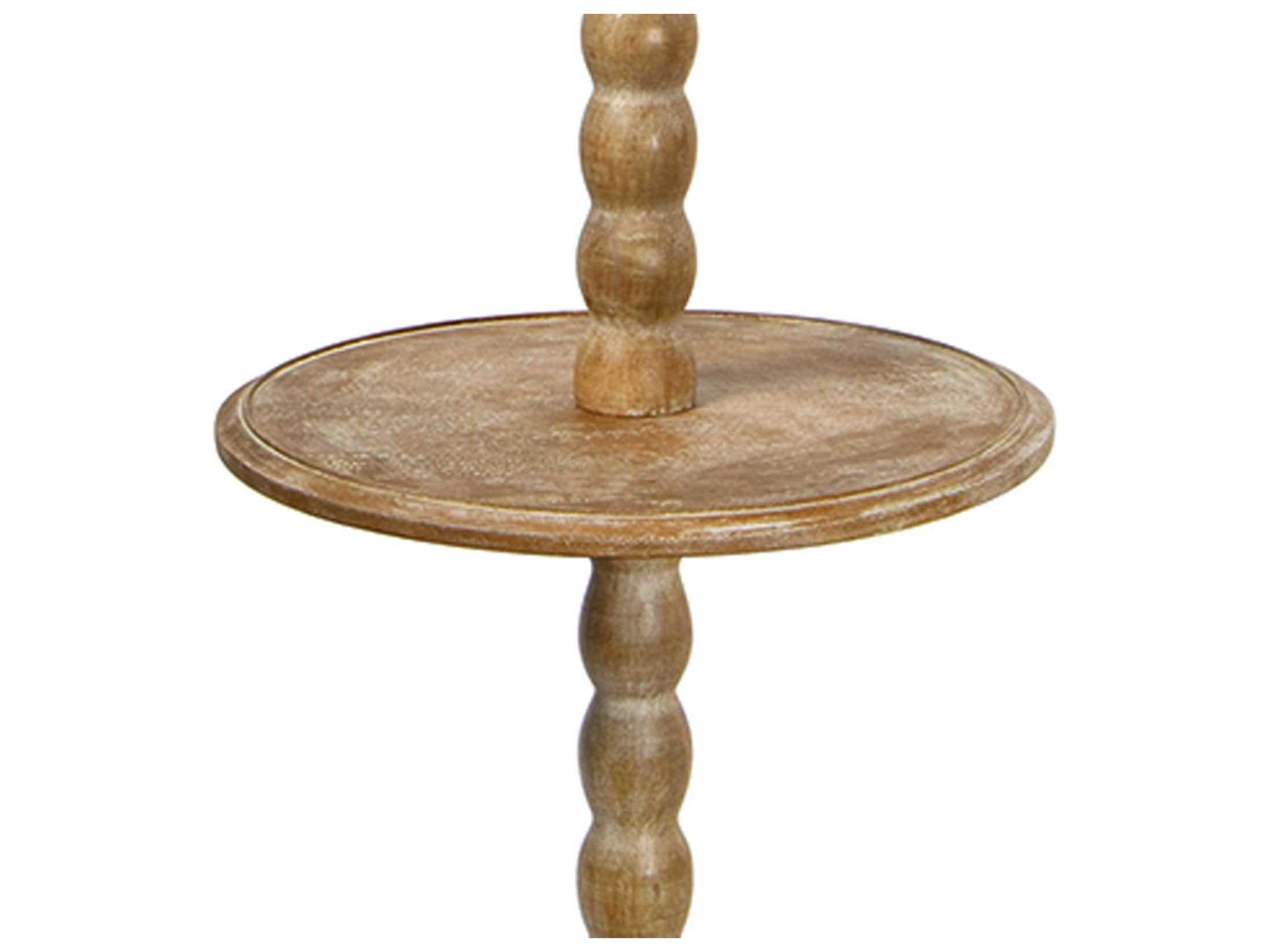 Regina Andrew Perennial Natural Polished Brass Brown Floor Lamp