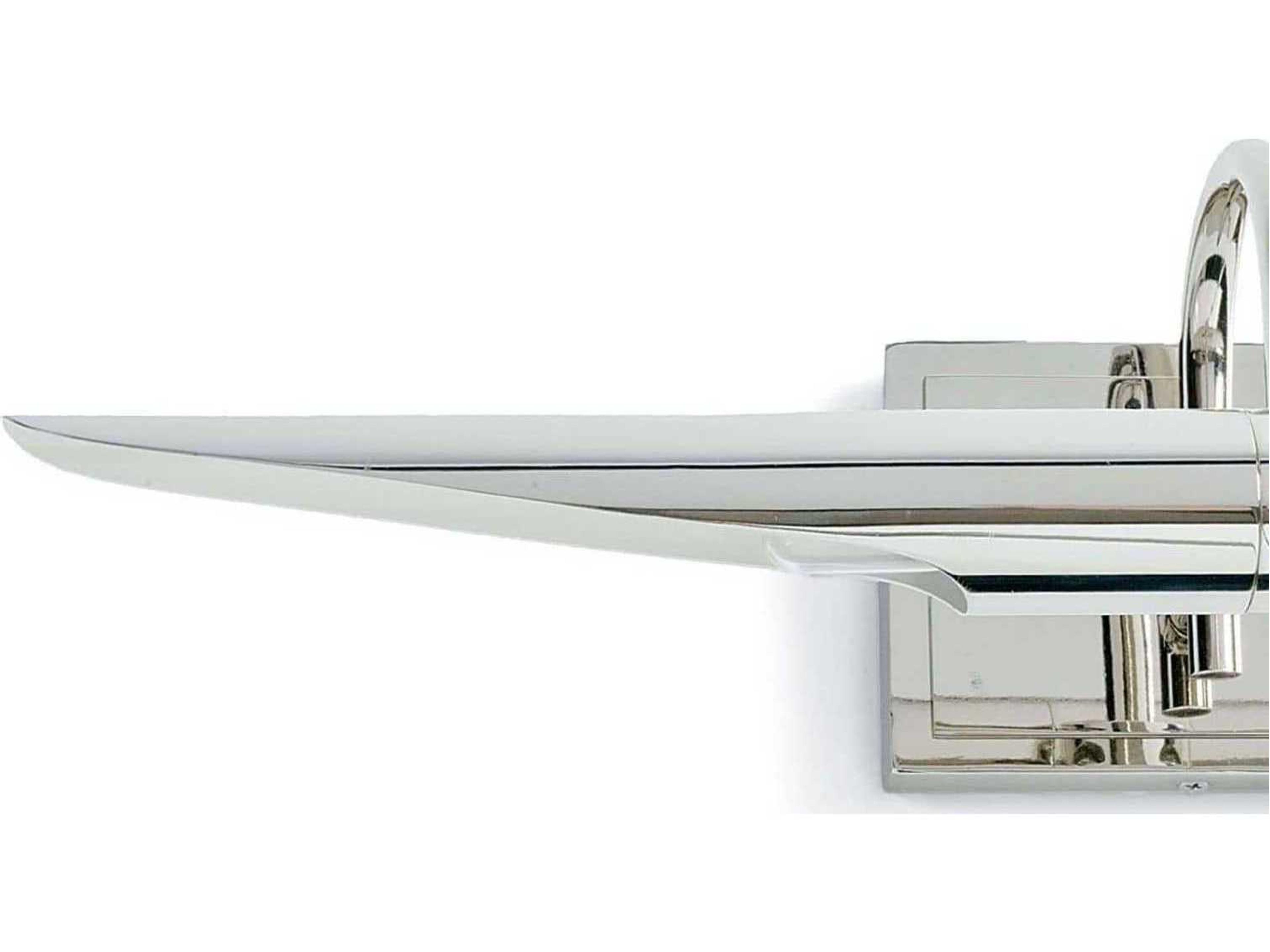 Regina Andrew Redford 2-Light Polished Nickel Picture Light