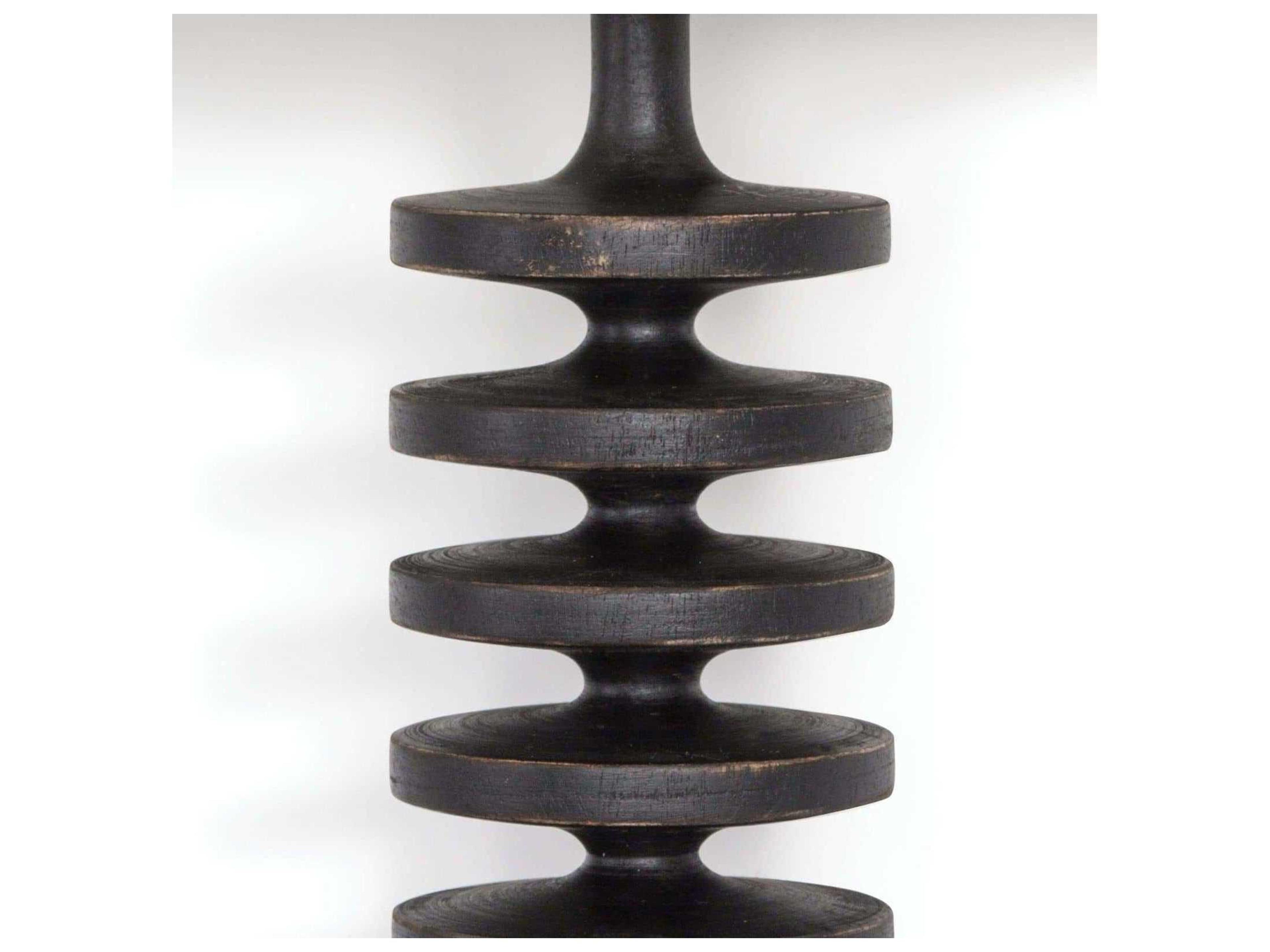 Regina Andrew Fishbone 1-Light Ebony White Wall Sconce