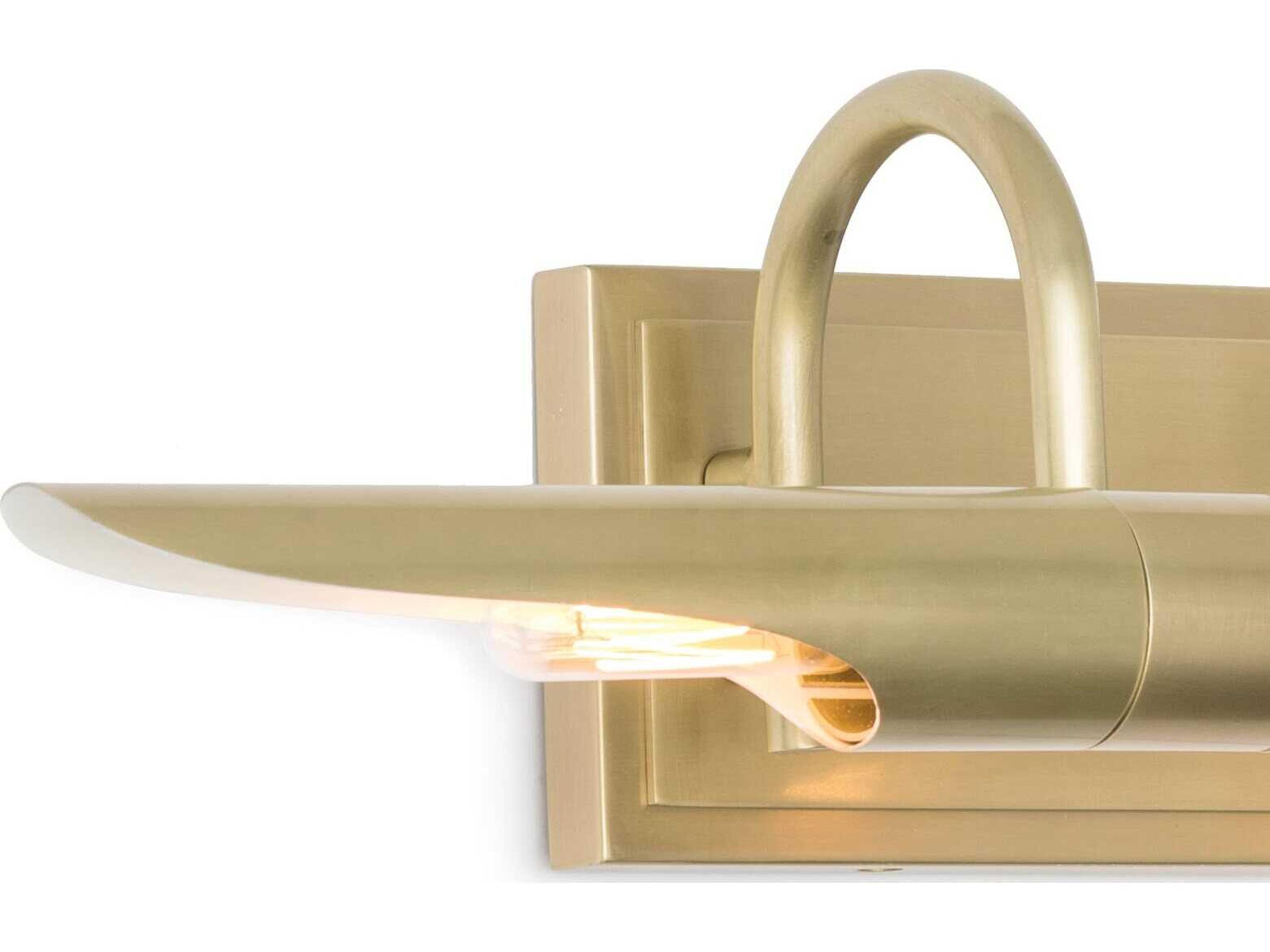 Regina Andrew Redford 4-Light Natural Brass Picture Light