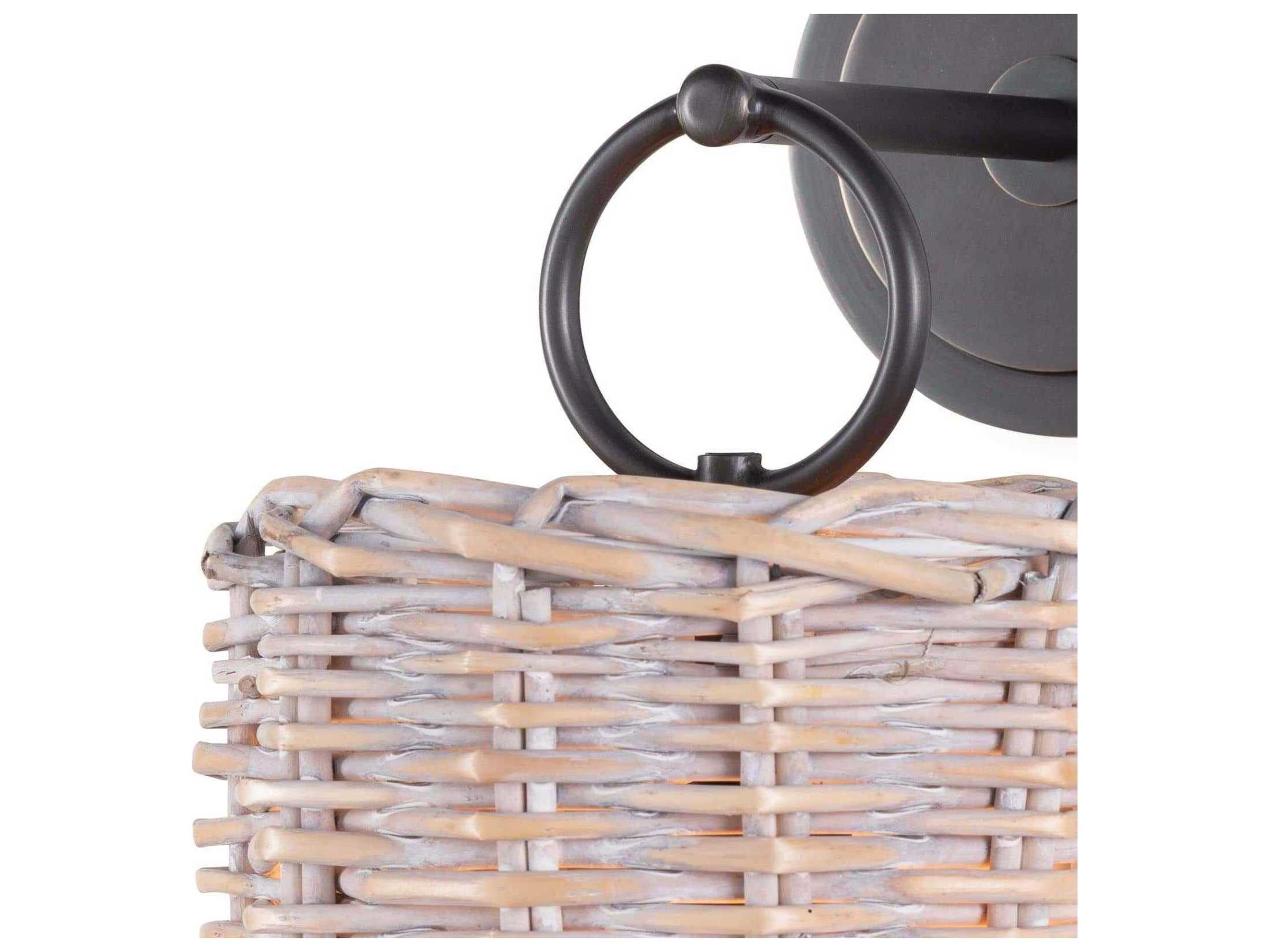 Regina Andrew Nantucket 1-Light Oil Rubbed Bronze Wall Sconce