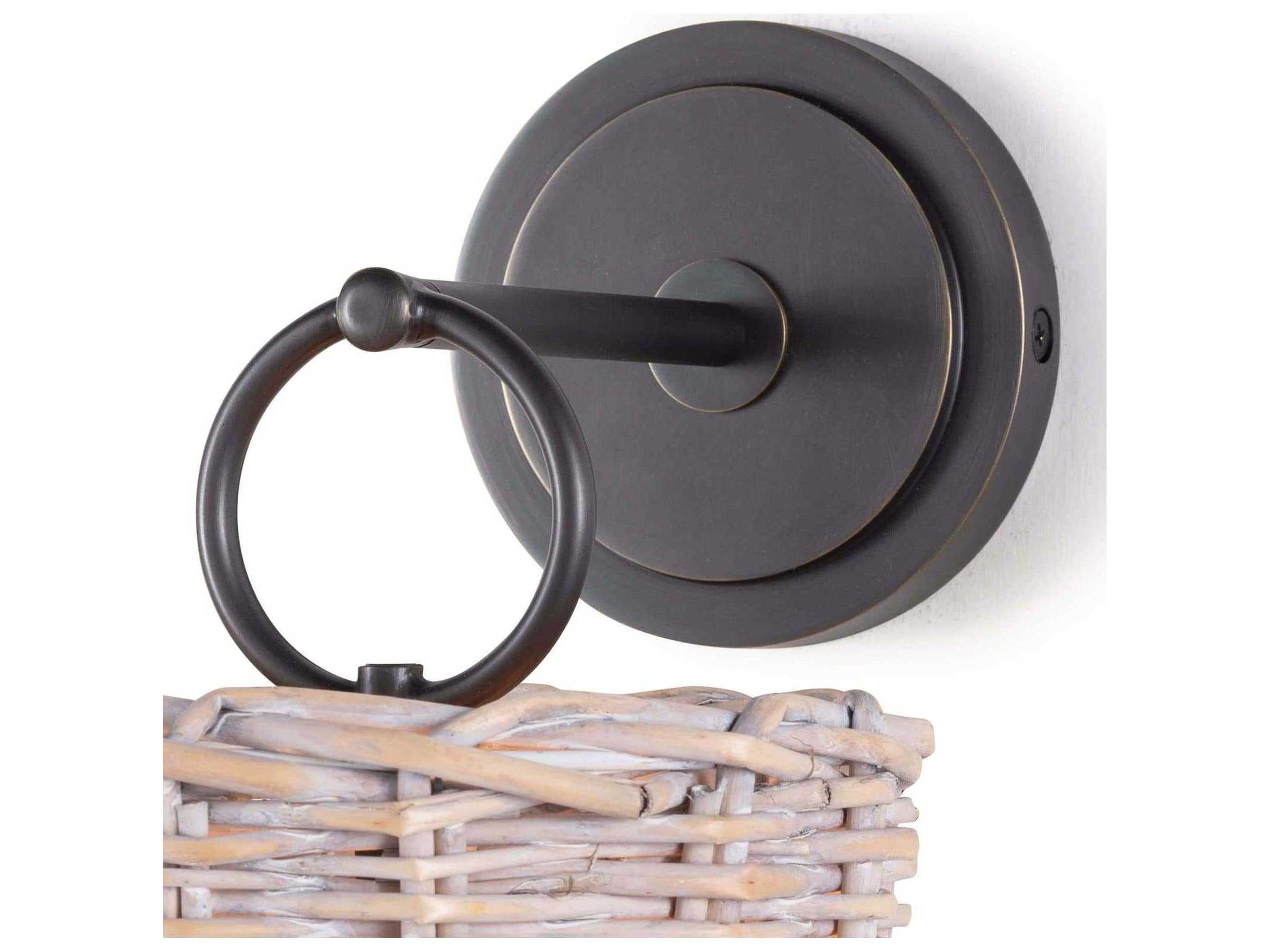 Regina Andrew Nantucket 1-Light Oil Rubbed Bronze Wall Sconce