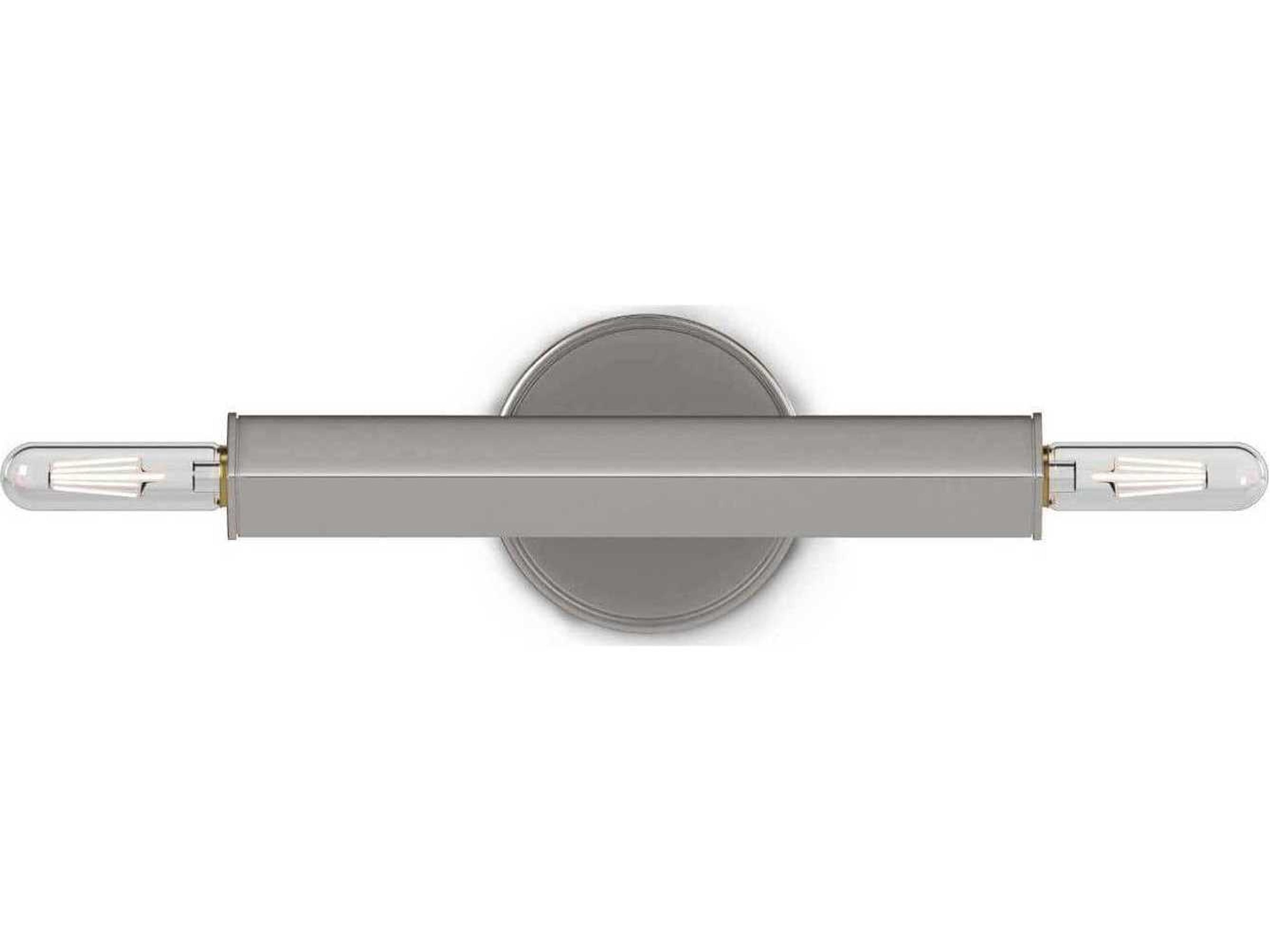 Regina Andrew Viper 2-Light Polished Nickel Wall Sconce